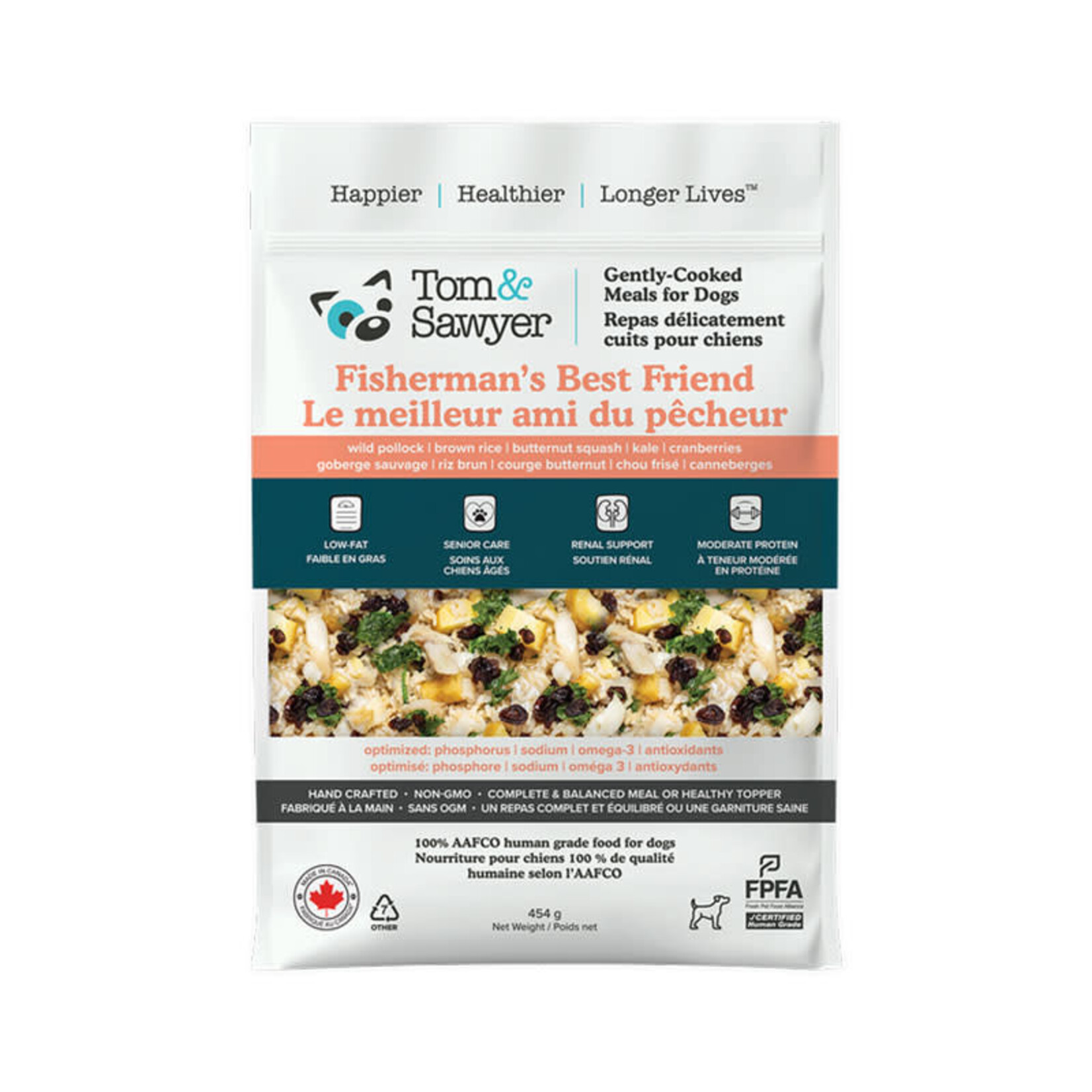 Tom & Sawyer Tom & Sawyer - Fisherman’s Best Friend - 1lb