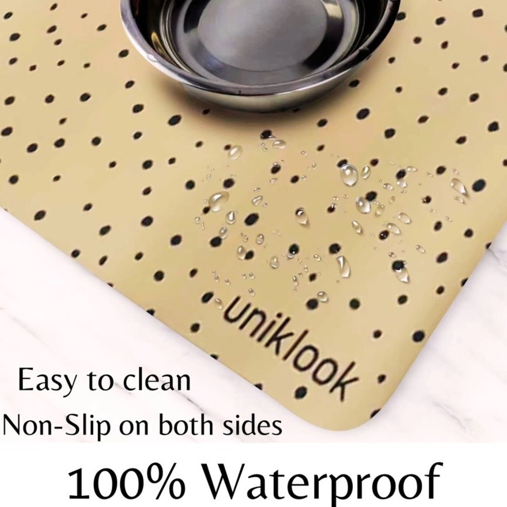 Uniklook - Tapis pour bols - Cheetah