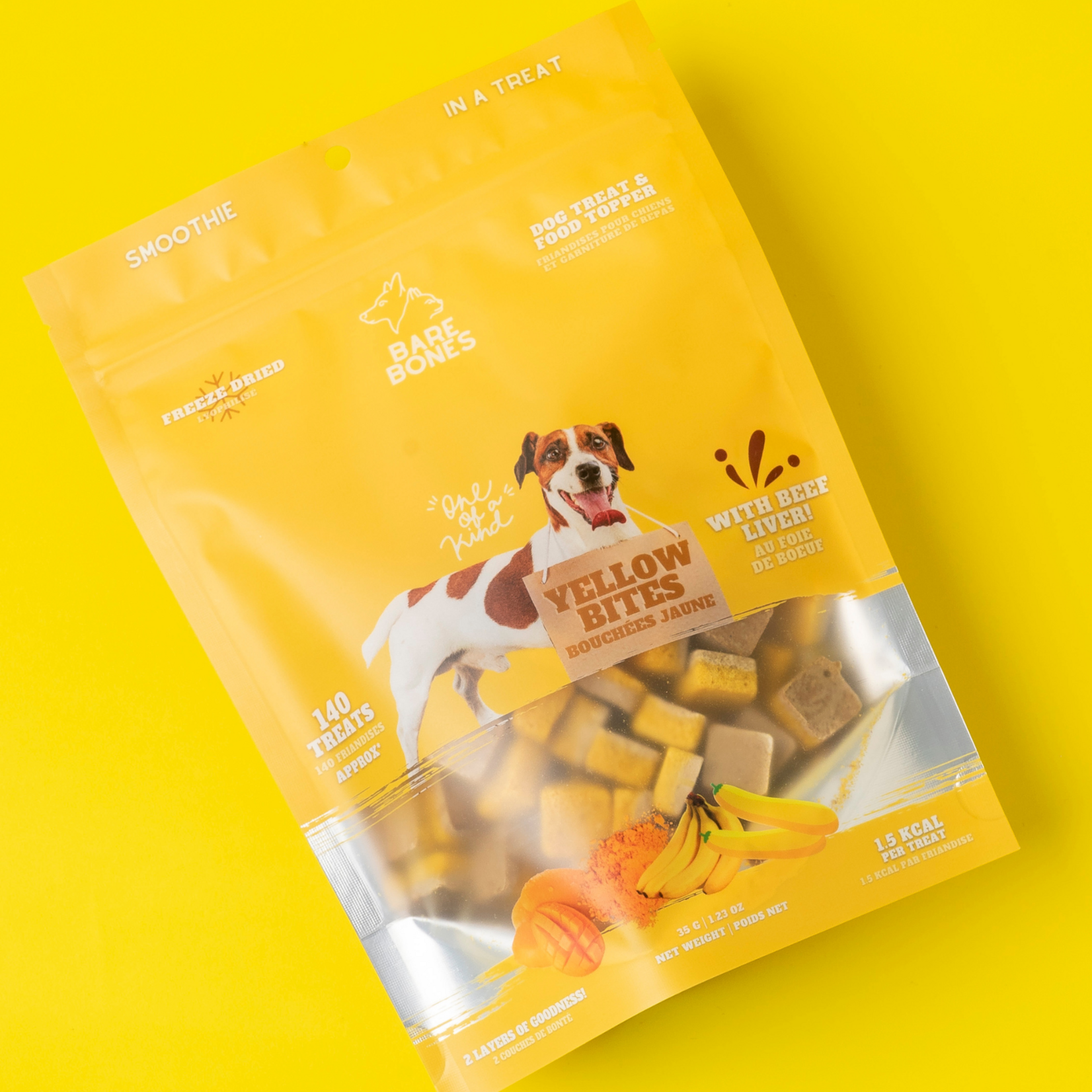 Bare Bones Bare Bones - Yellow Bites - 35g (140 treats)