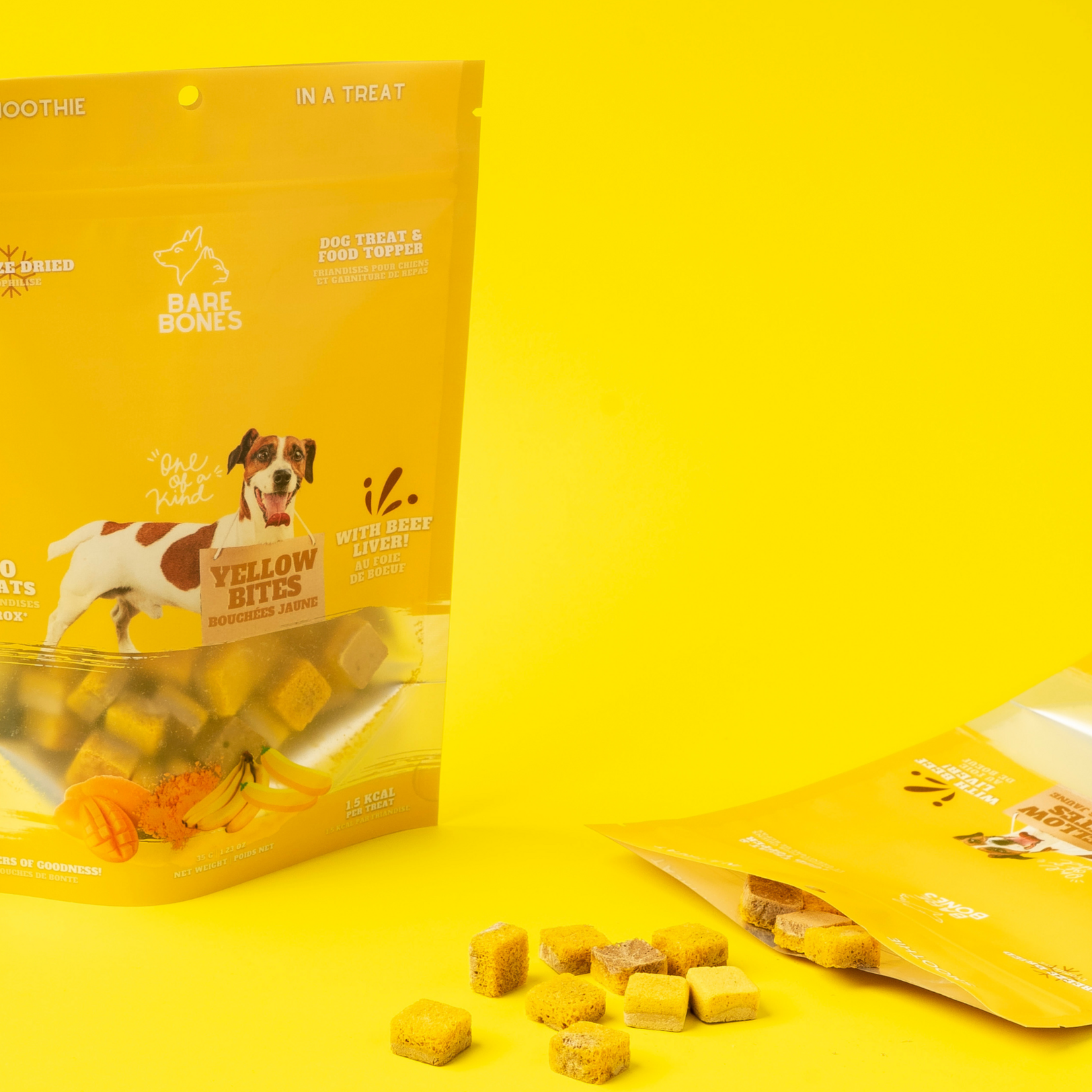 Bare Bones Bare Bones - Yellow Bites - 35g (140 treats)