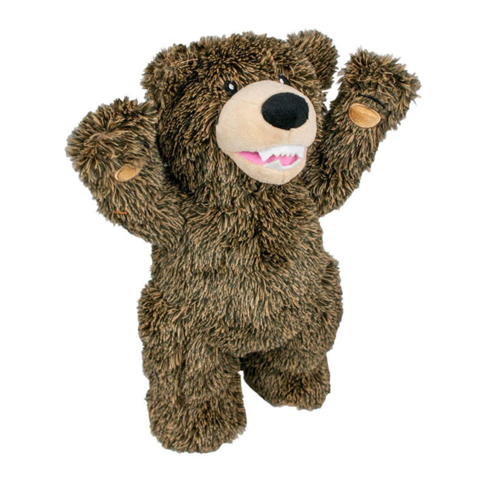 Tall Tails - Grizzly - Jouet couineur et corde pour l'intérieur du corps – 14″