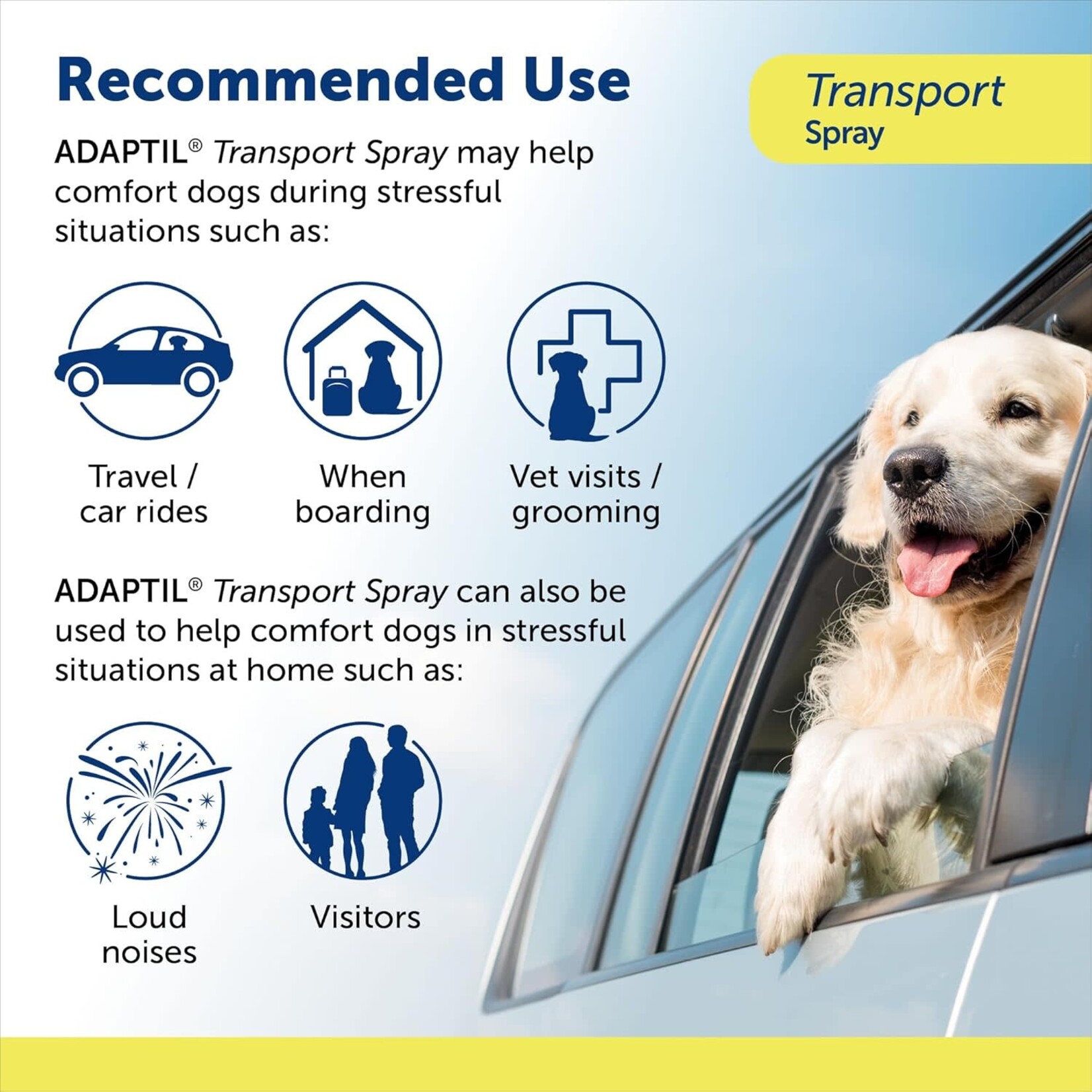 Adaptil - Vaporisateur de transport - 20 ml