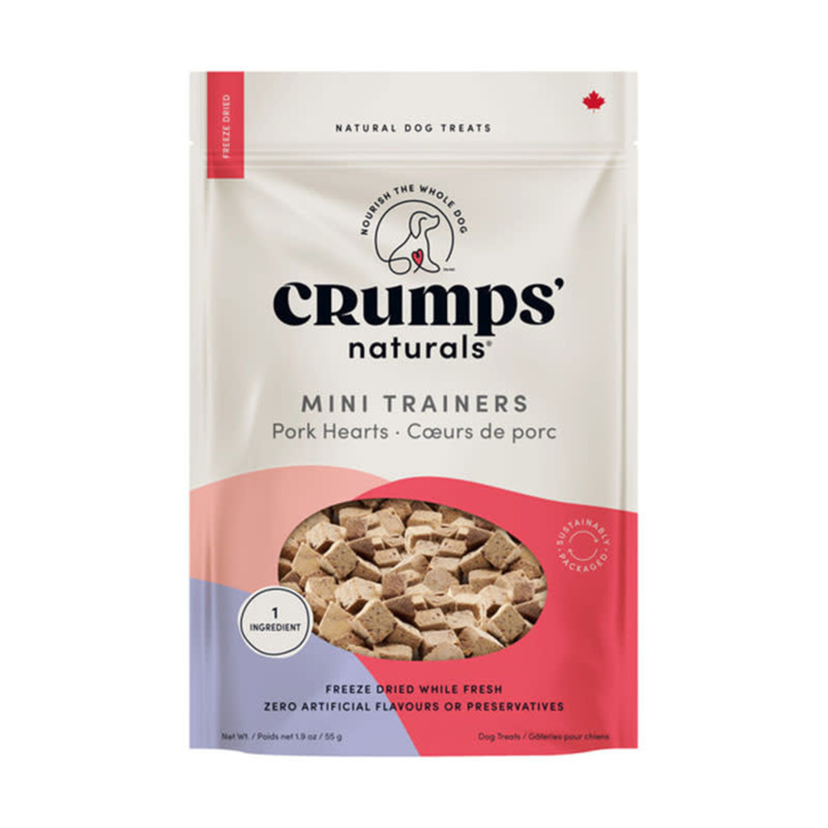 Crumps - Mini Trainers - Coeurs de porc - 55g