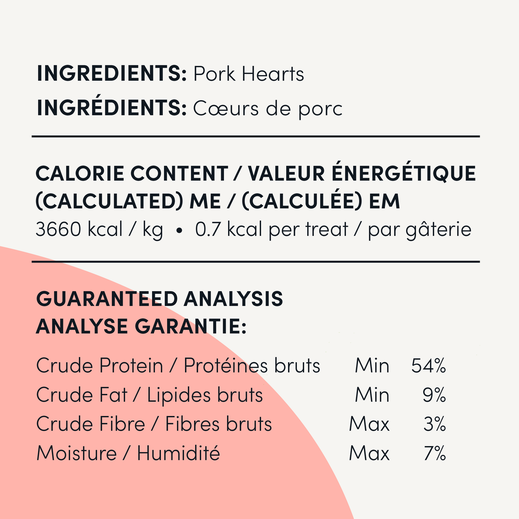 Crumps - Mini Trainers - Pork Heart - 55g
