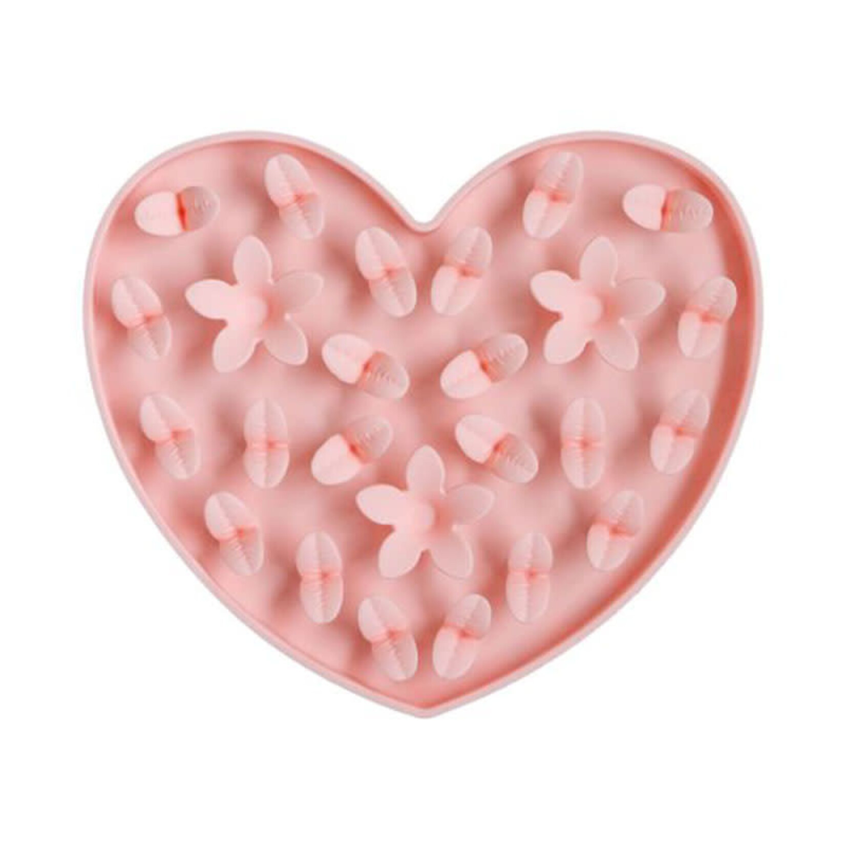 Dexypaws Dexypaws - Tapis snuffle en forme de cœur