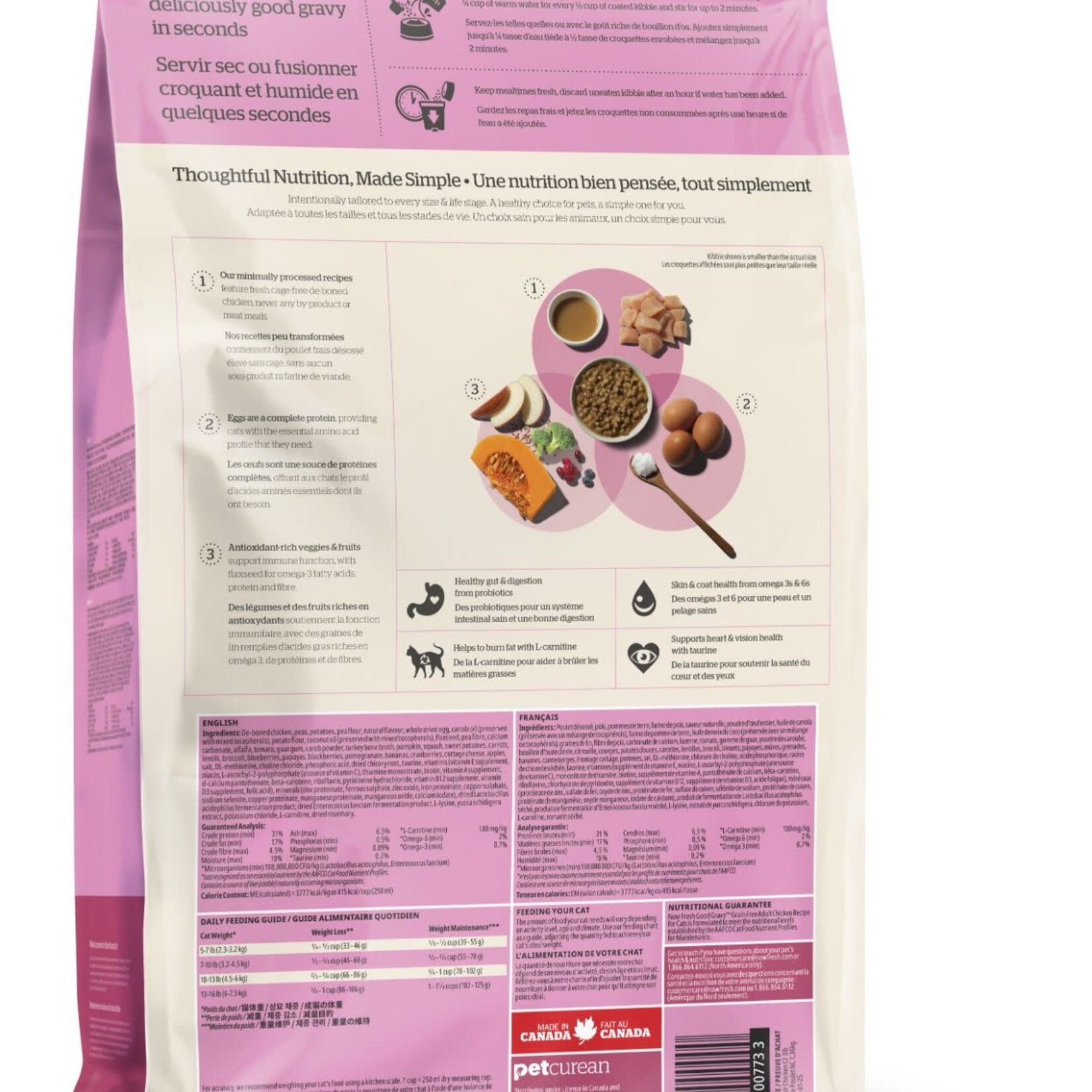 Petcurean NOW Fresh - Good Gravy - Poulet avec bouillion d'os