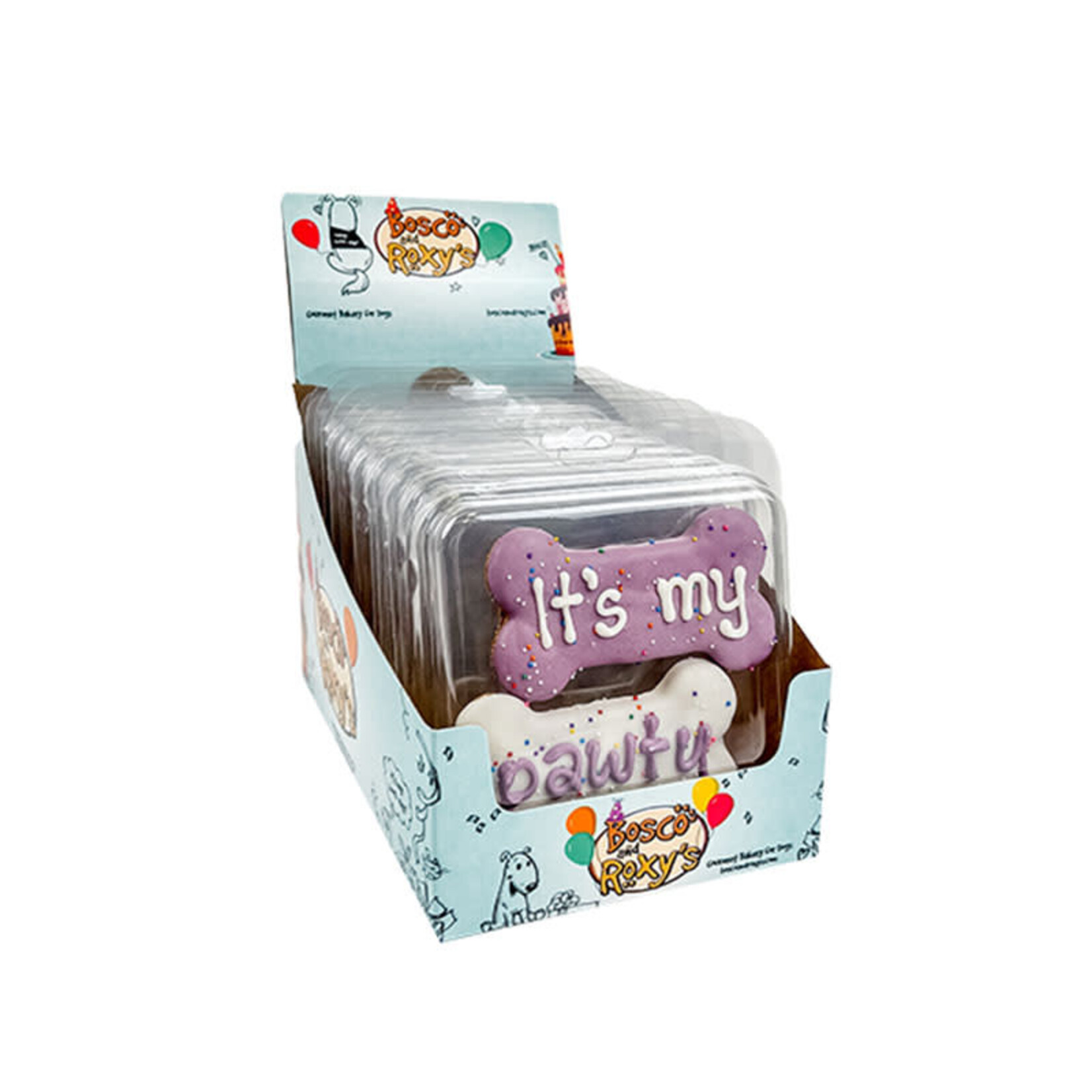 Bosco & Roxy's - It's My Pawty Birthday Dog Treats - 2 pack