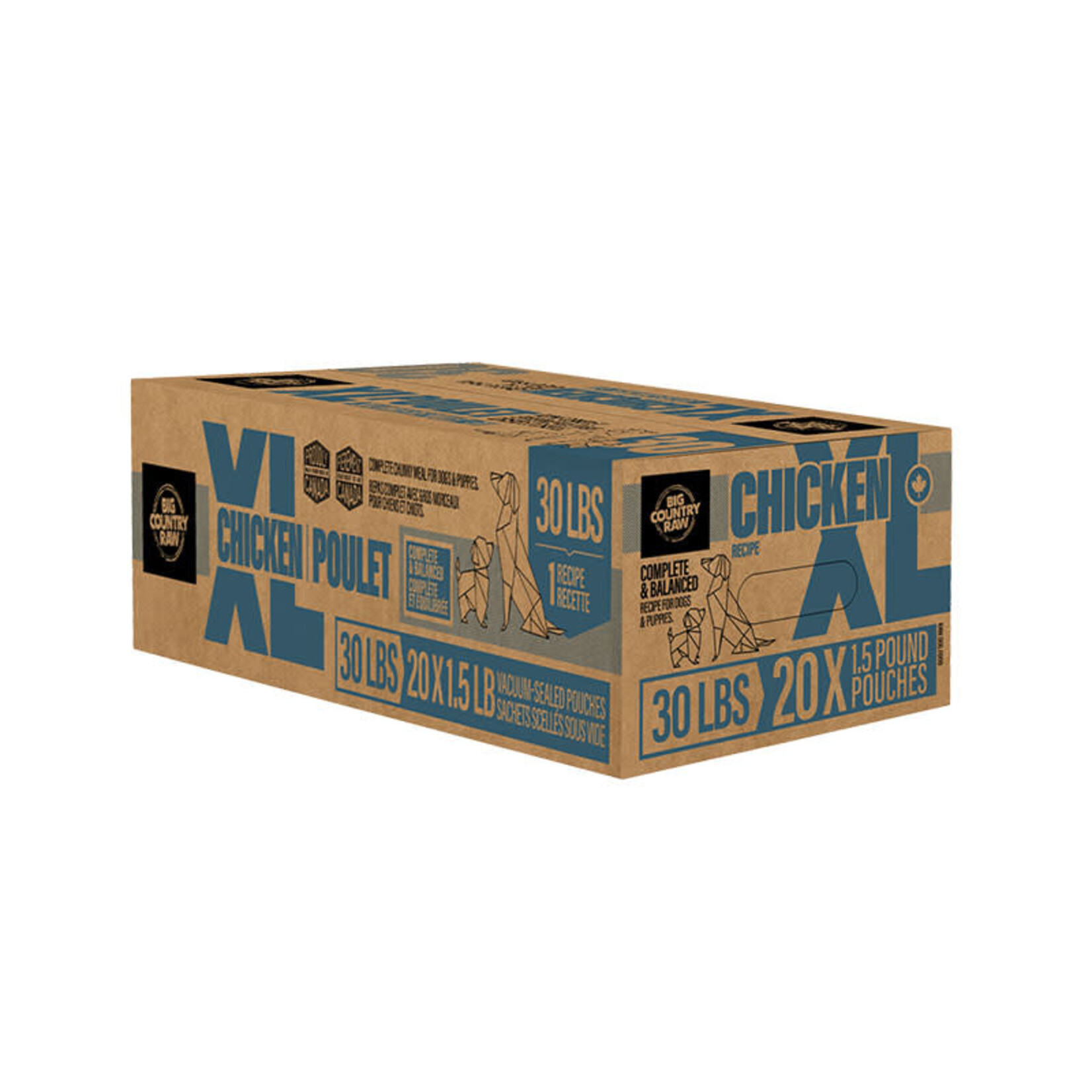 Big Country Raw Big Country Raw - XL - Chicken - 30lbs