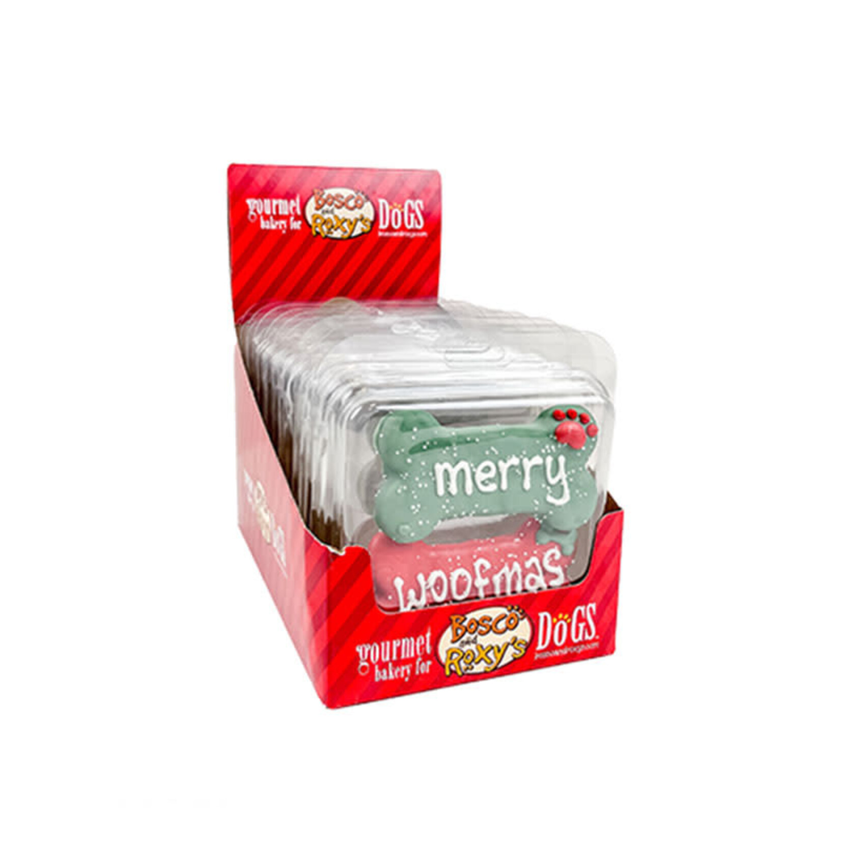 Bosco & Roxy's - Gâteries pour chiens Merry Woofmas - Paquet de 2
