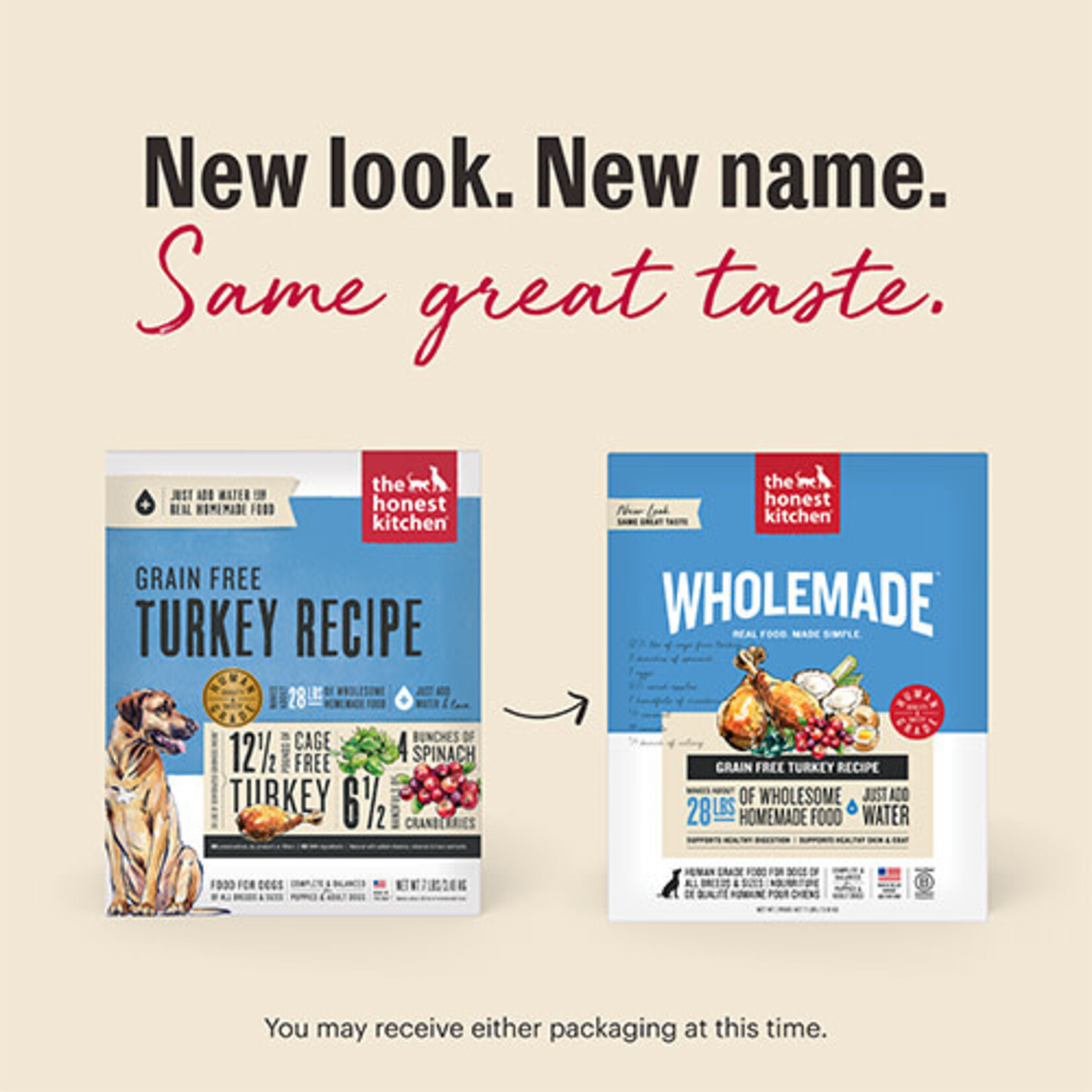 Honest Kitchen - Grain Free - Turkey Recipe