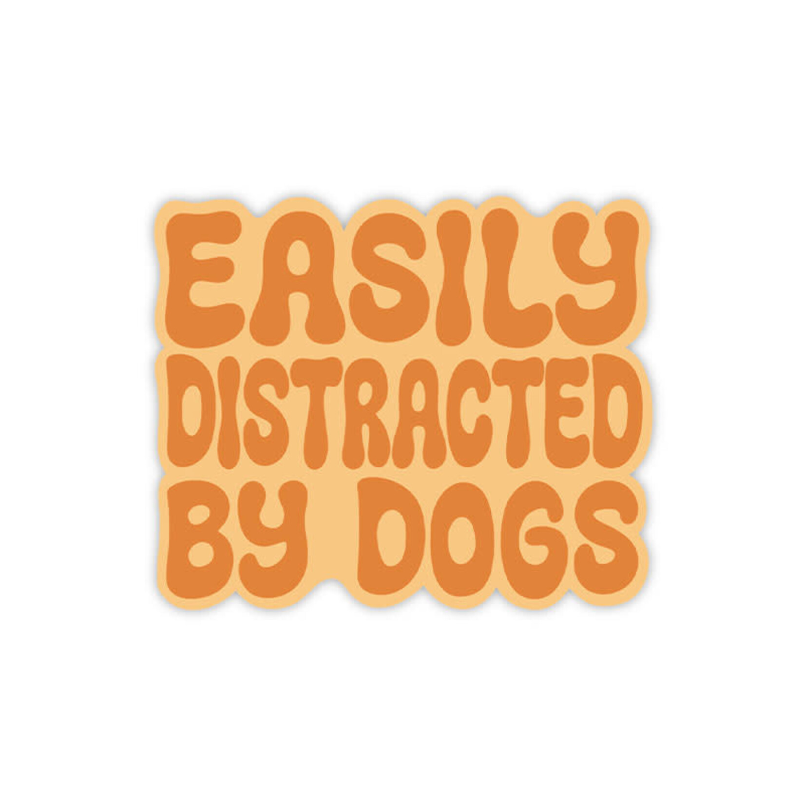 Rad Dog Rad Dog - Autocollant « Easily Distracted »