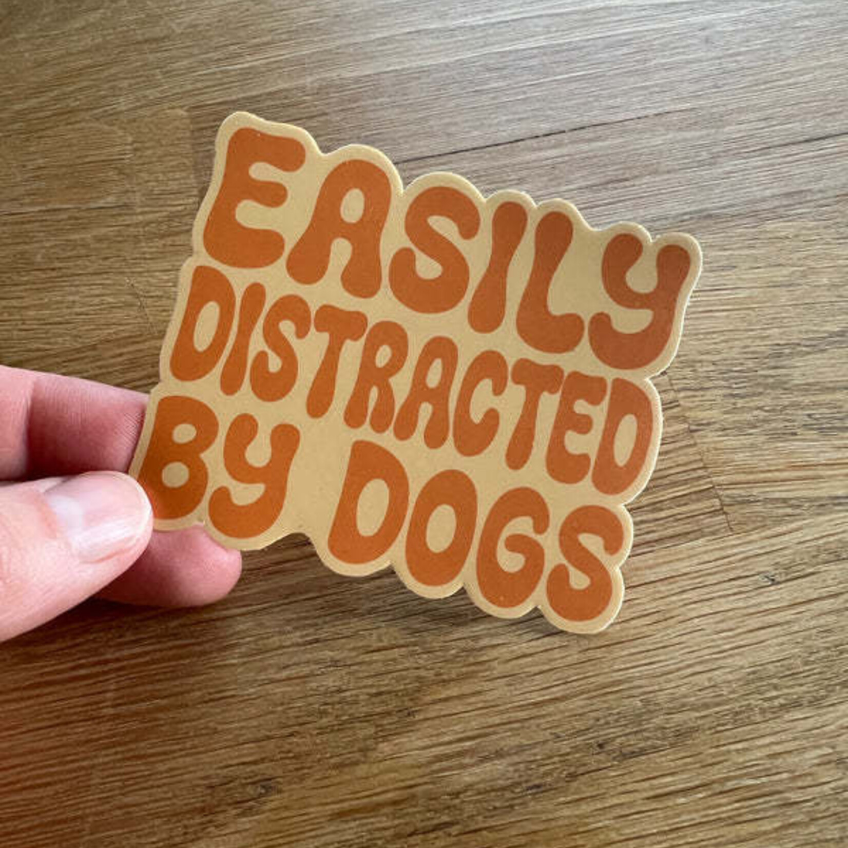 Rad Dog Rad Dog - 'Easily Distracted' Sticker