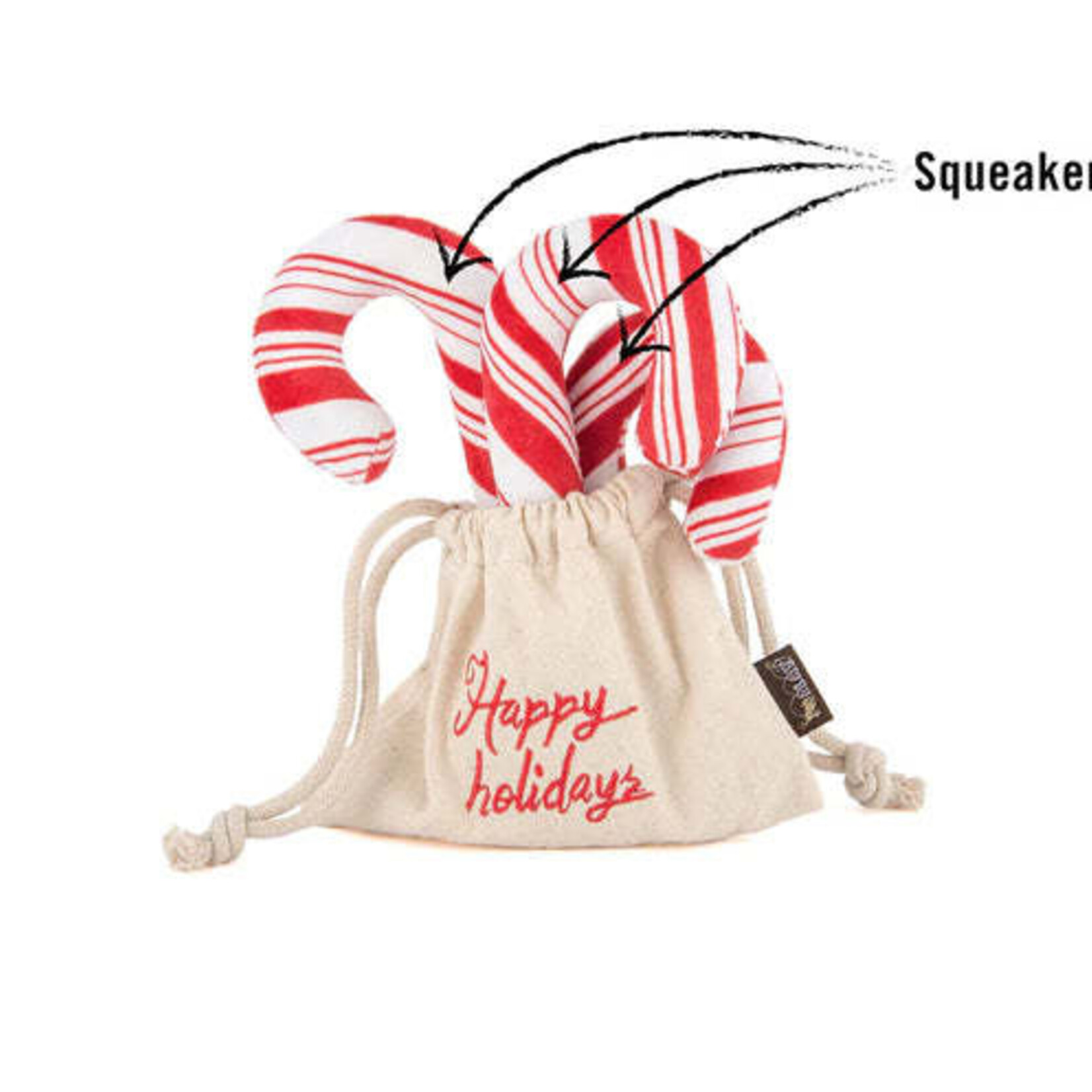 Pet P.L.A.Y. - Holiday Classic - Cheerful Candy Canes