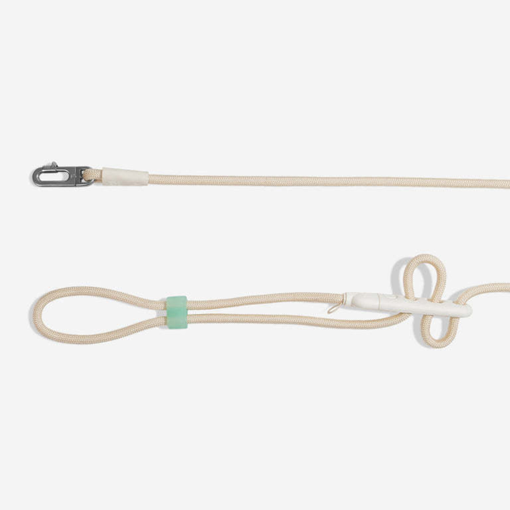 ZeeDog Zee Dog - Laisse les mains libres en corde - Vanille