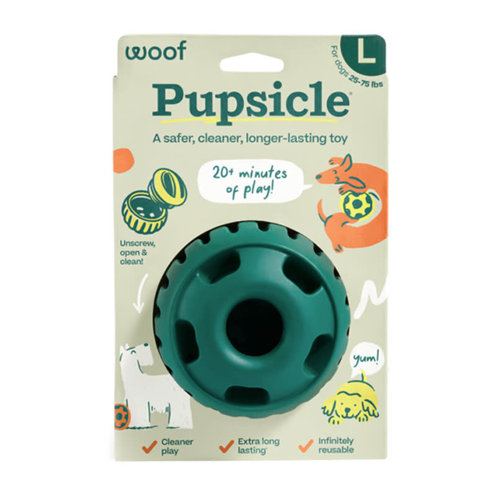 woof woof - Pupsicle - Green