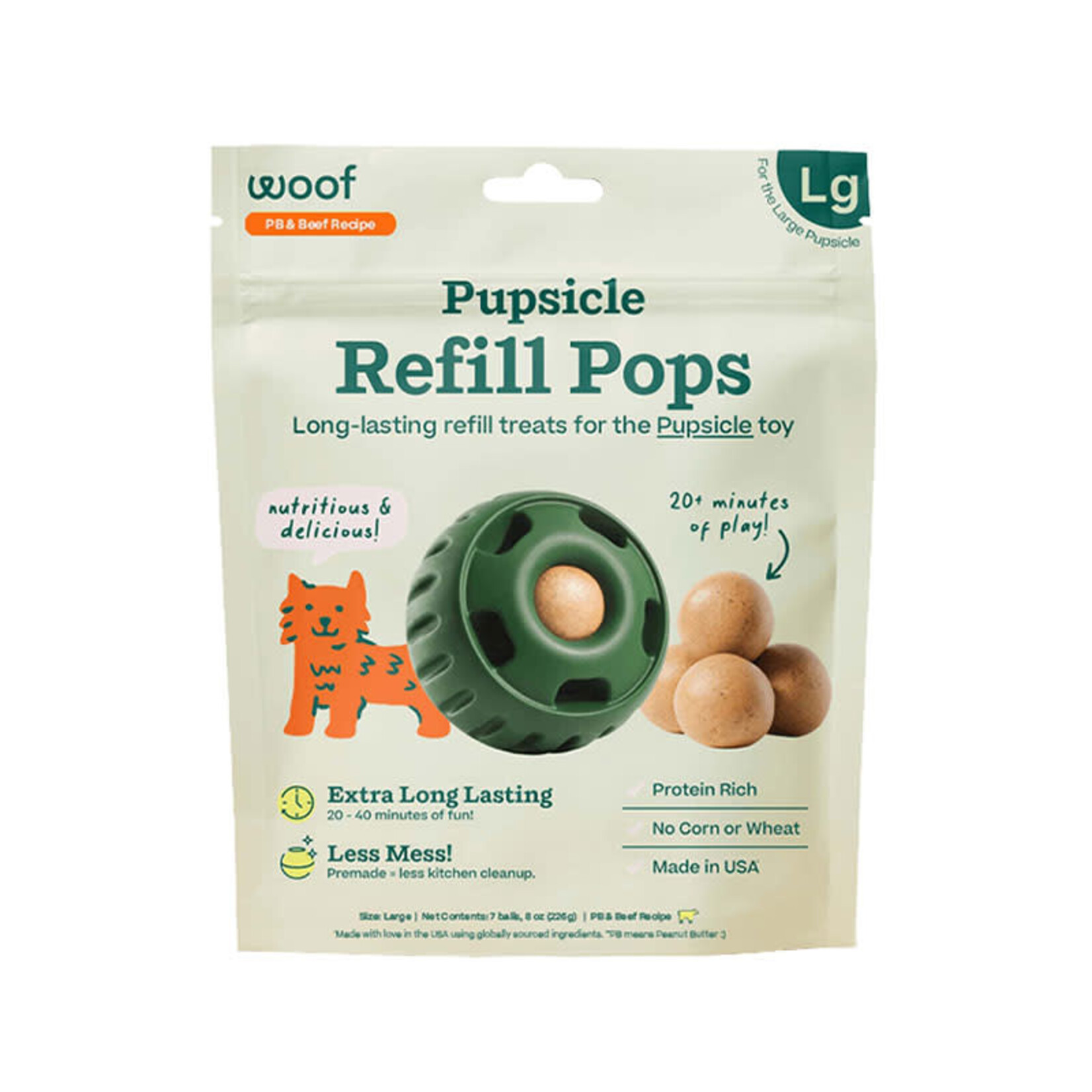 woof woof - Pops au boeuf