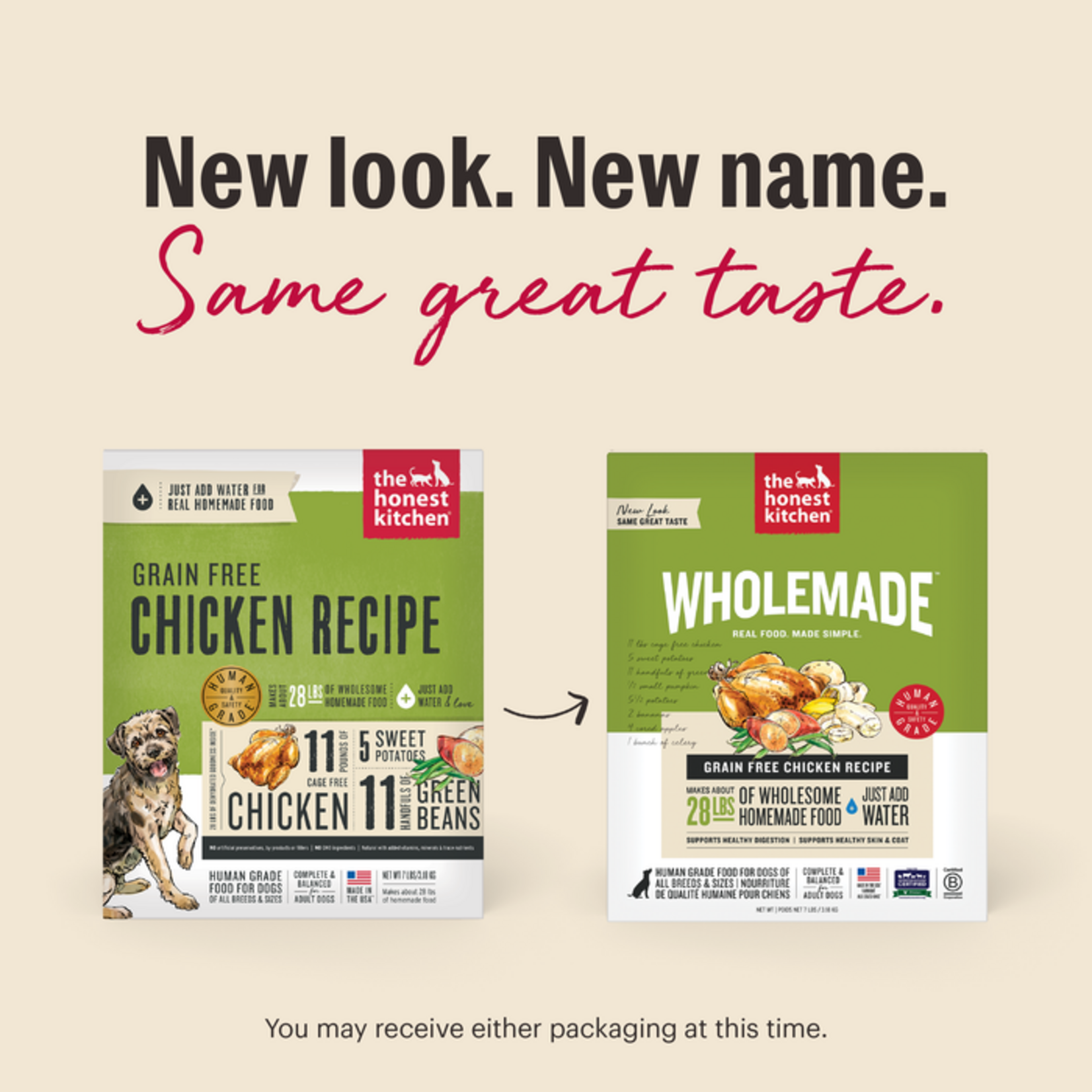 Honest Kitchen - Grain Free - Chicken Recipe