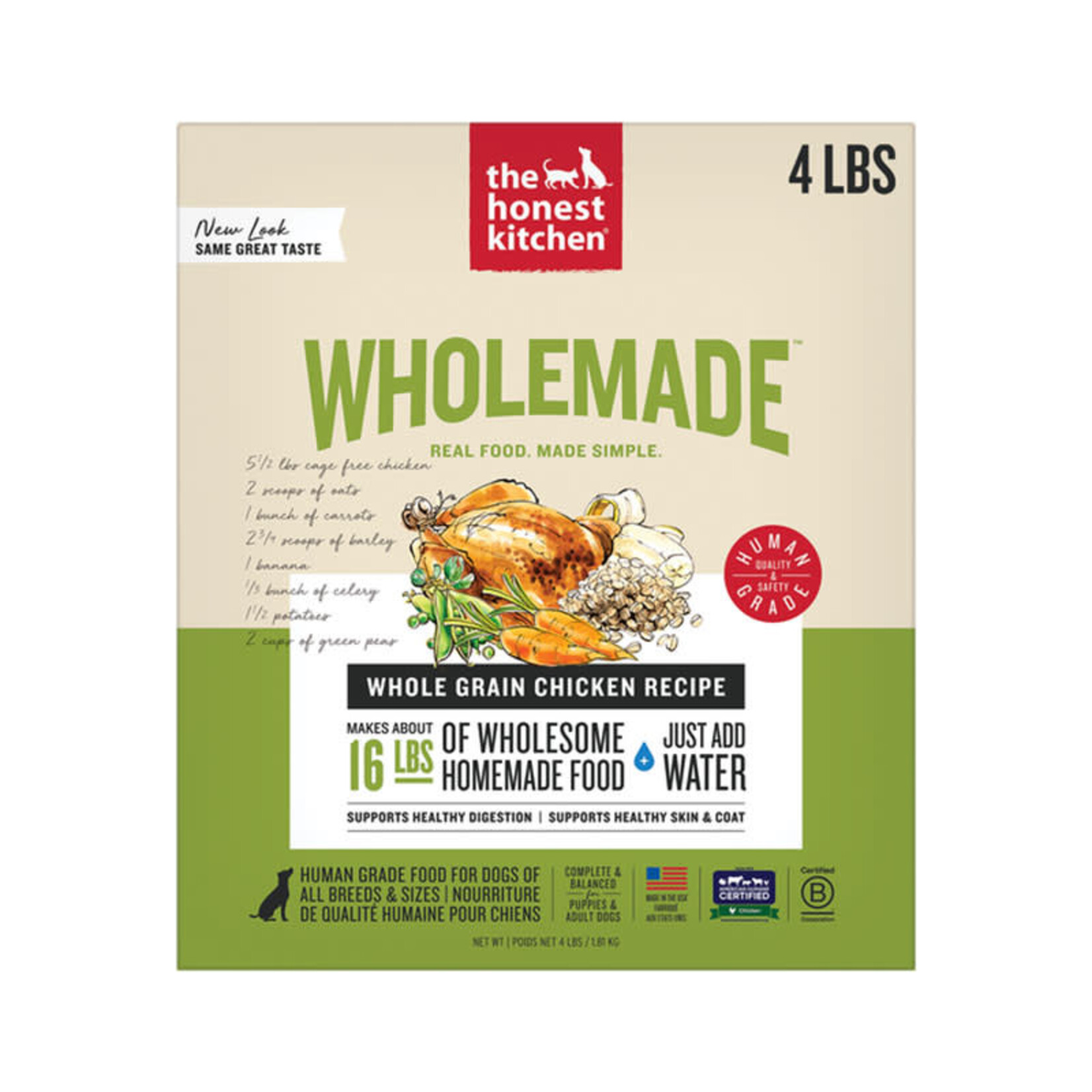 Honest Kitchen Honest Kitchen - Whole Grain - Chicken Recipe