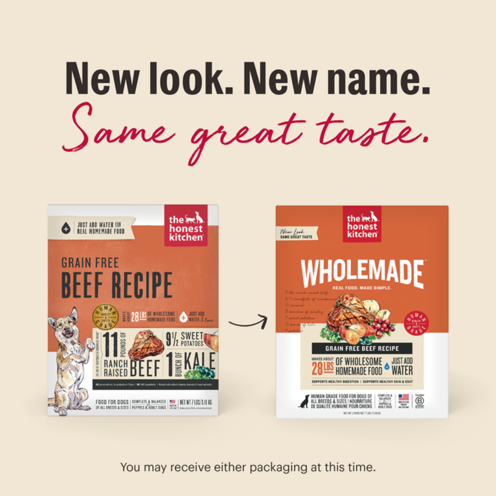 Honest Kitchen Honest Kitchen - Grain Free - Beef Recipe