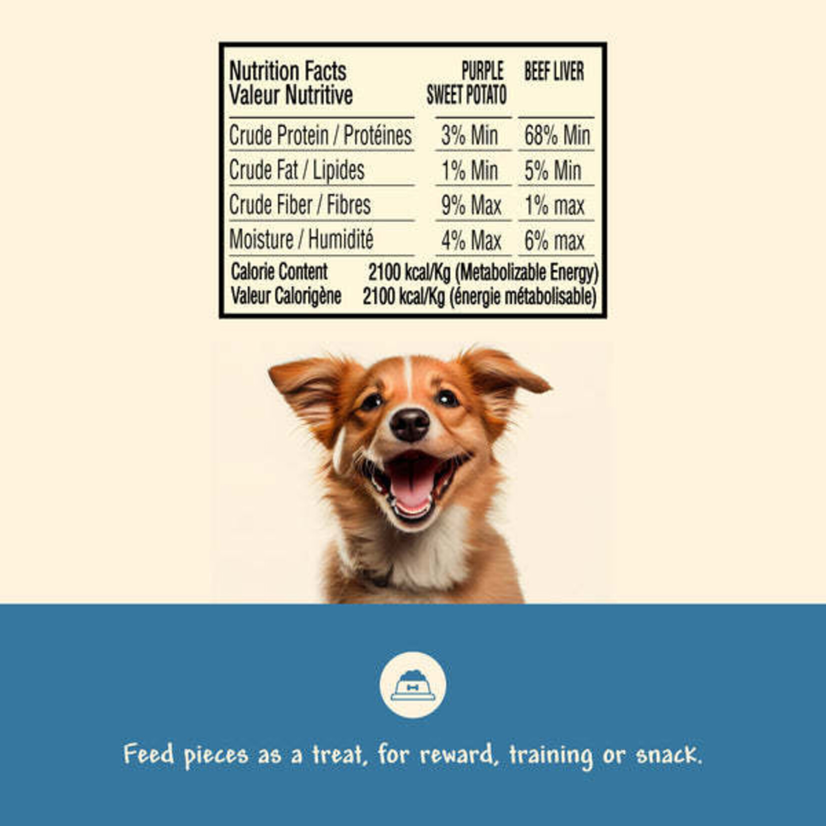 Benny Bully's - Deep Purple - Japanese Sweet Potato & Beef Liver - 53g