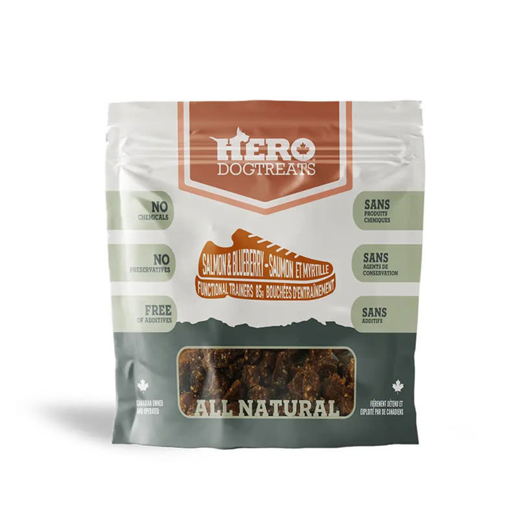 Hero Dog Treats - Salmon & Blueberry Functional Trainers – 85g