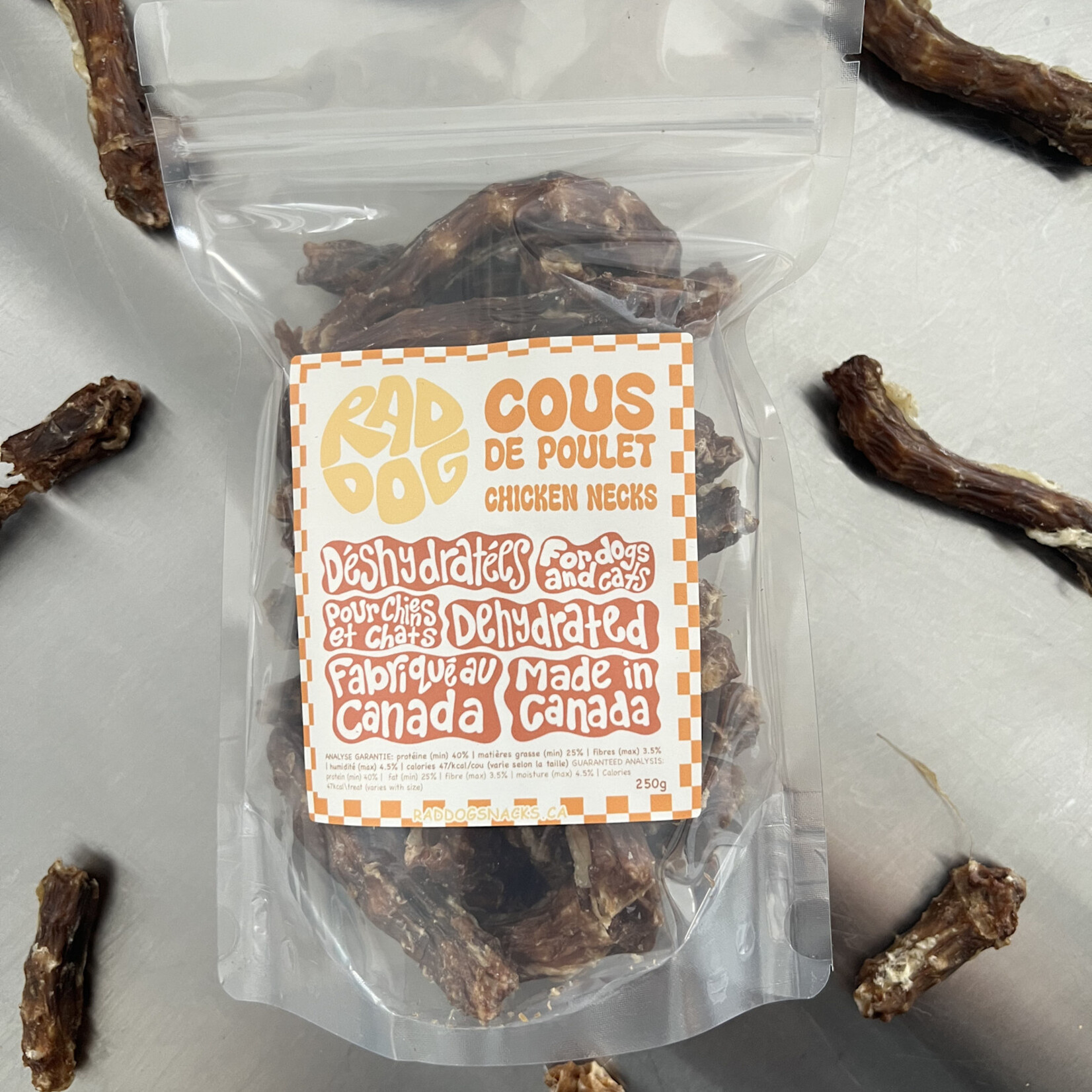 Rad Dog Rad Dog - Chicken Necks - 250g