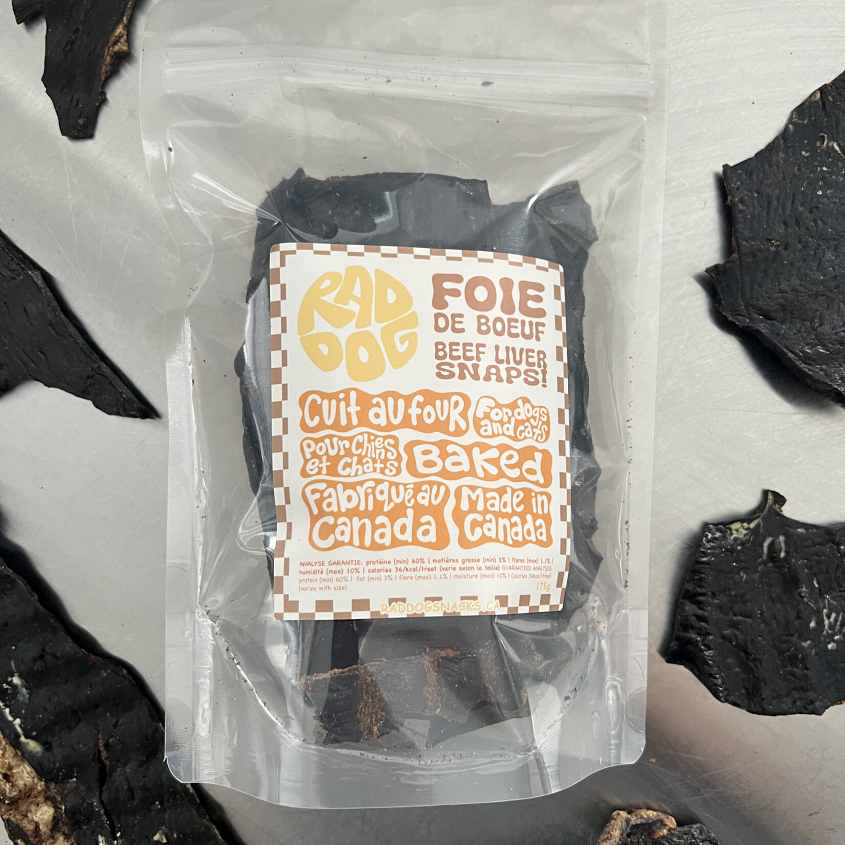 Rad Dog Rad Dog - Filet de foie de bœuf cuit au four - 175 g