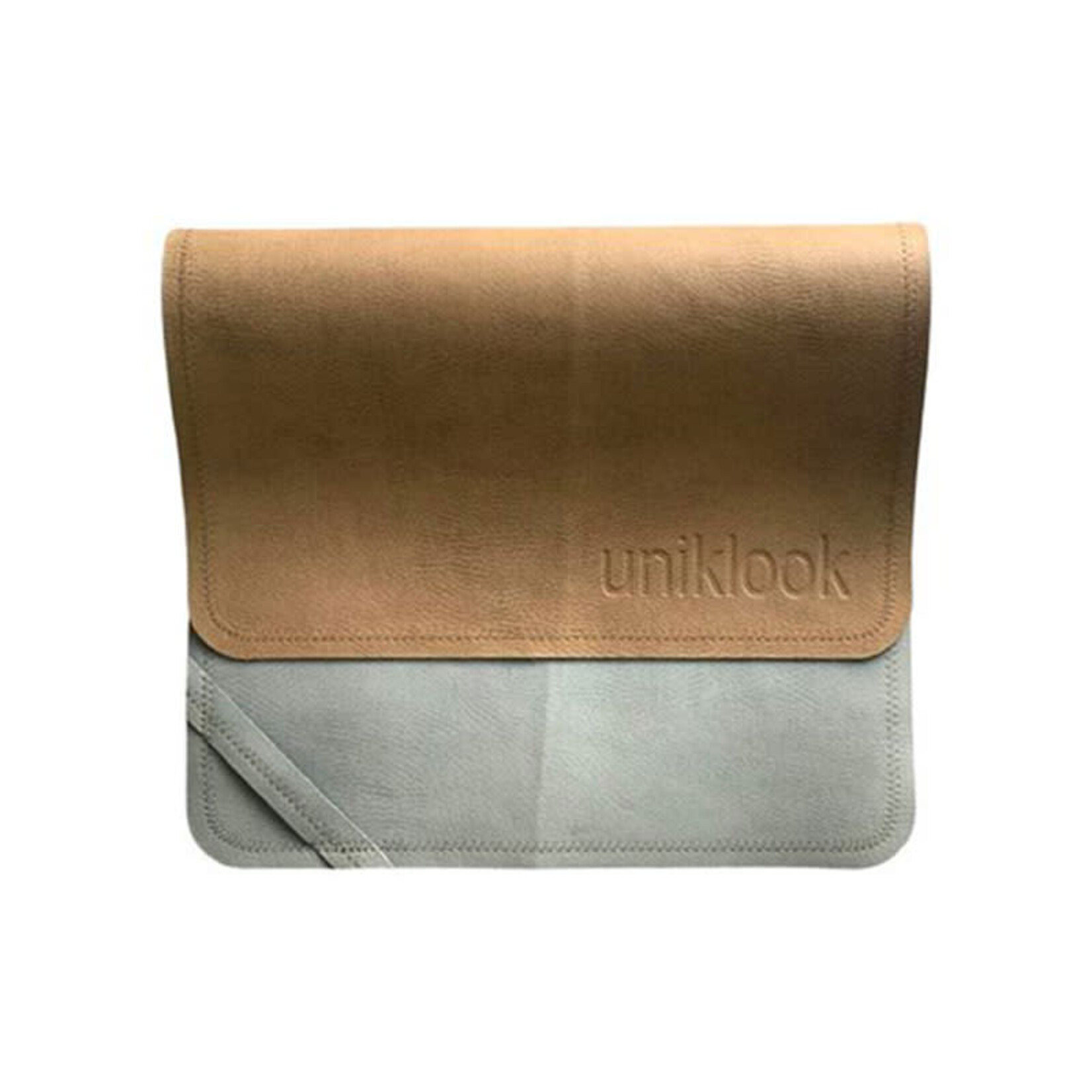 Uniklook - Vegan Leather Pet Food Mat - Tan (14" x 22")