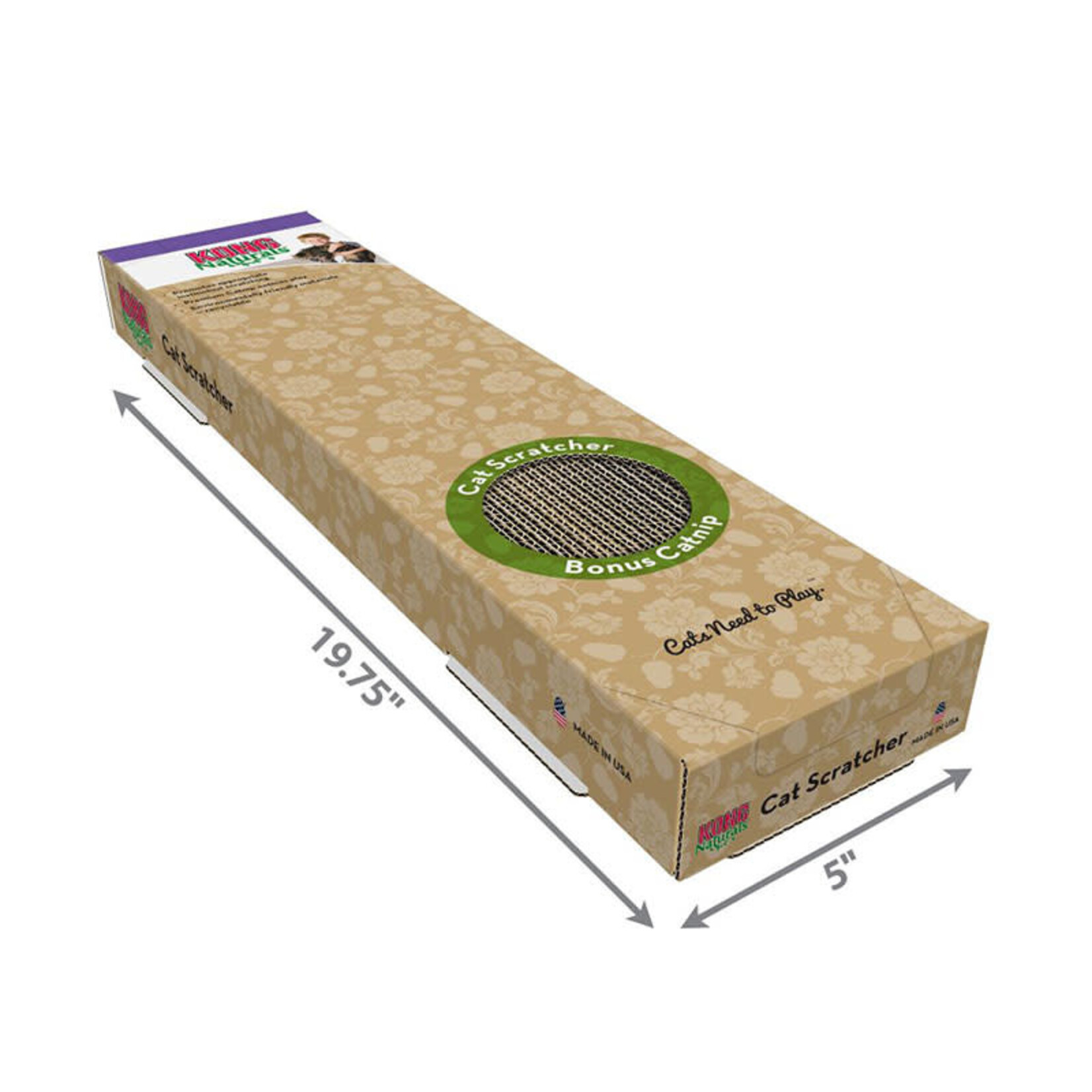 Kong - Naturals - Cat Scratcher