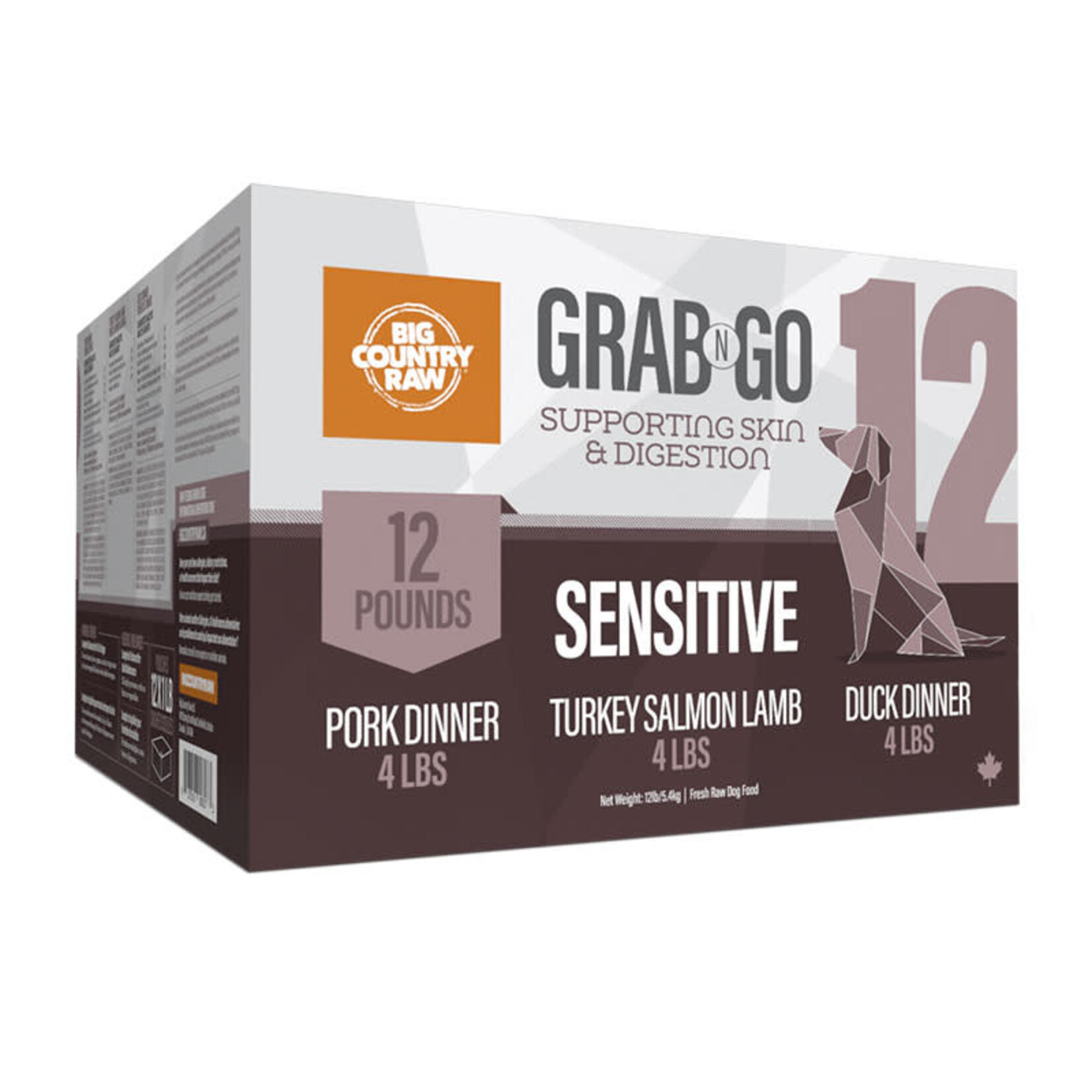 Big Country Raw Big Country Raw - Sensitive - 12lb