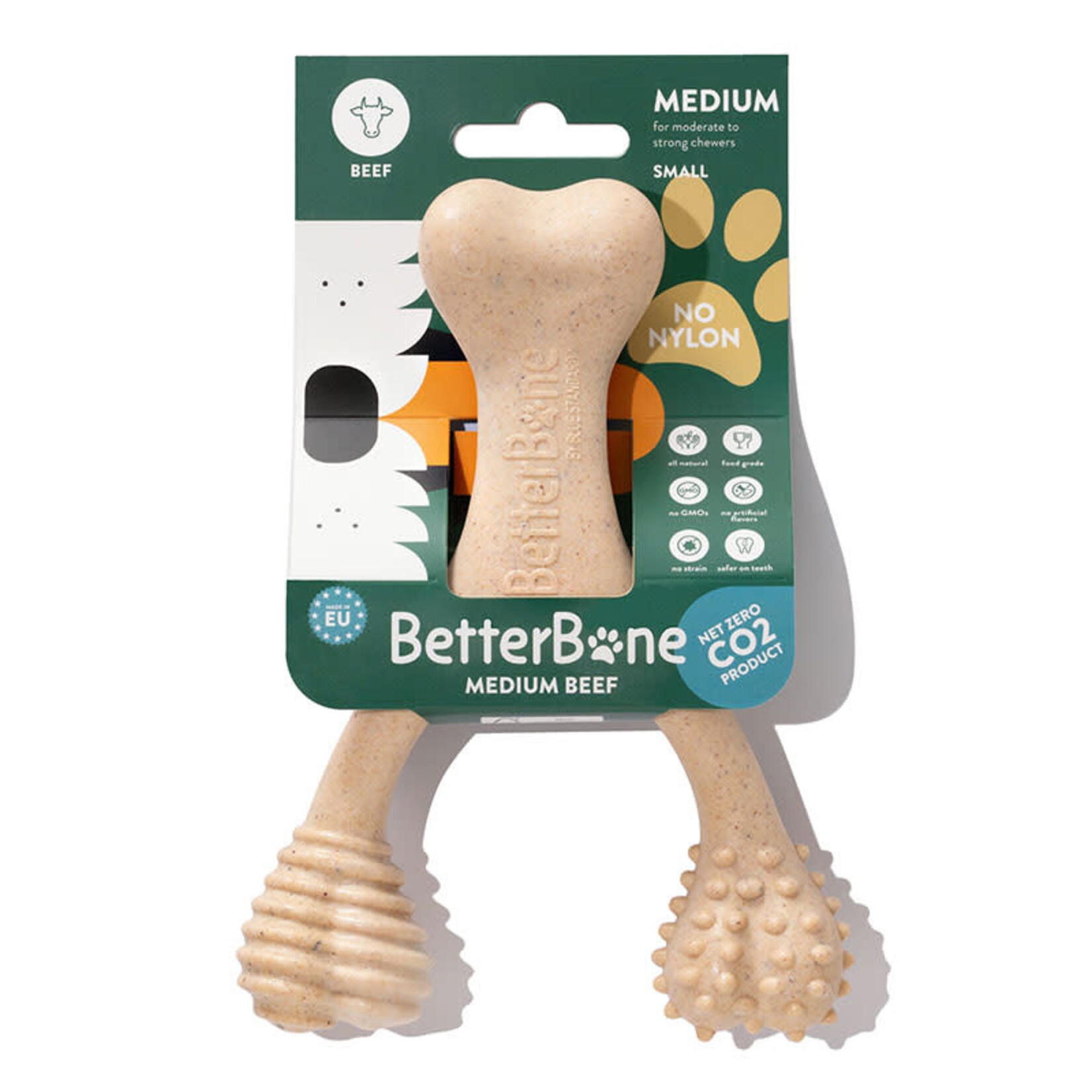 BetterBone BetterBone - Medium - Durable Dog Chew - Beef