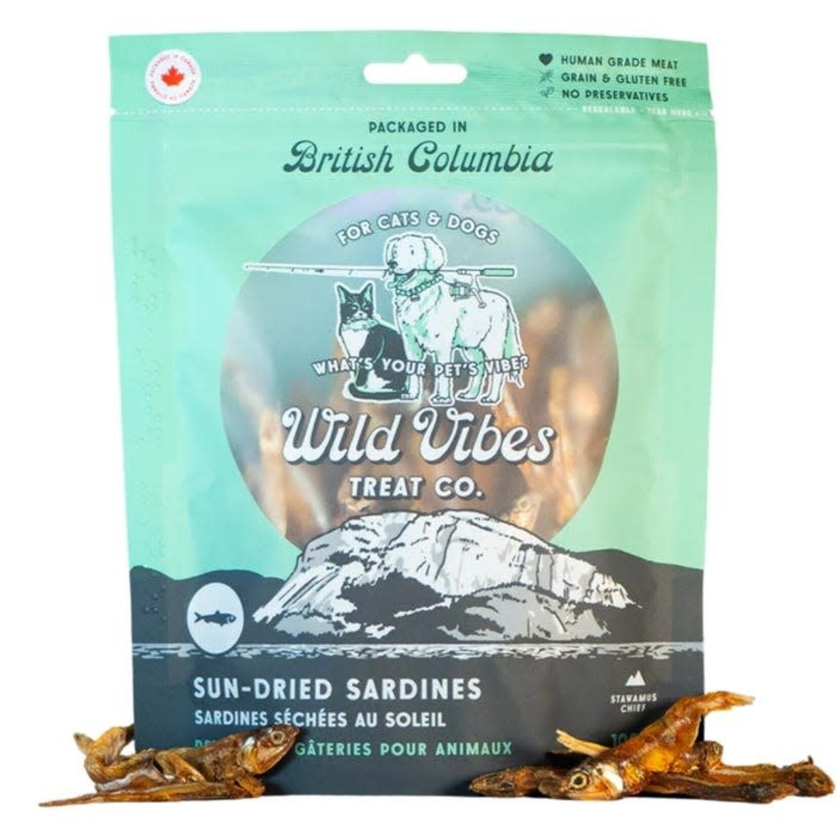 Wild Vibes Wild Vibes - sardines séchées au soleil - 108g