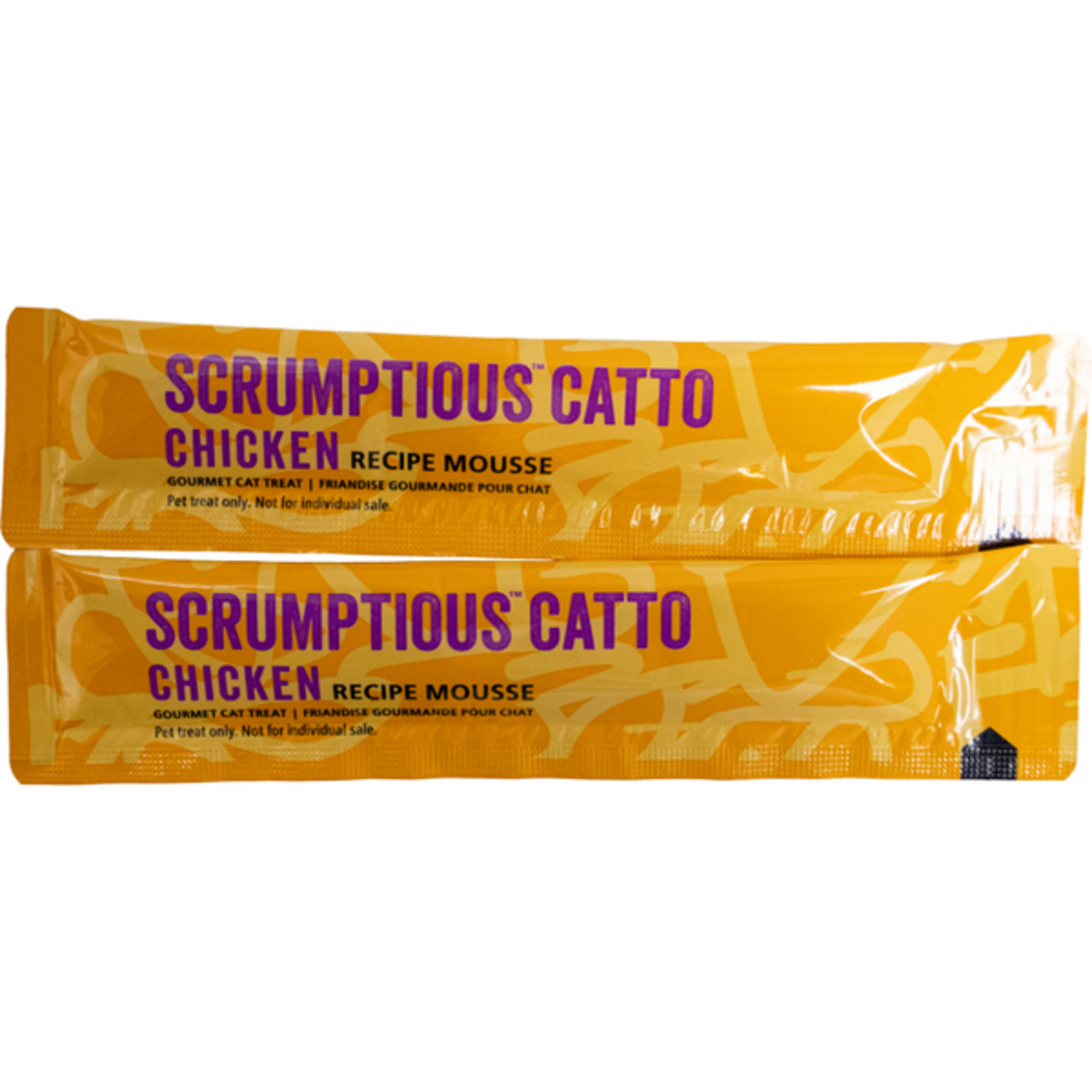 Scrumptious - CATTO - Chicken Recipe Mousse - 4 tubes of 14g