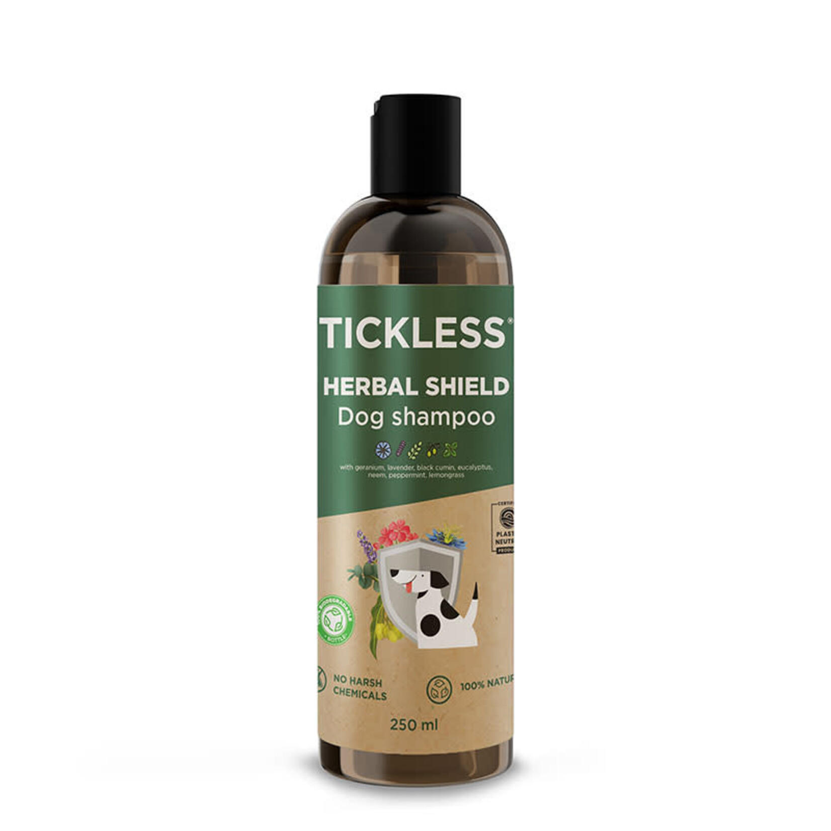 Tickless Tickless - Shampooing pour chiens Herbal Shield