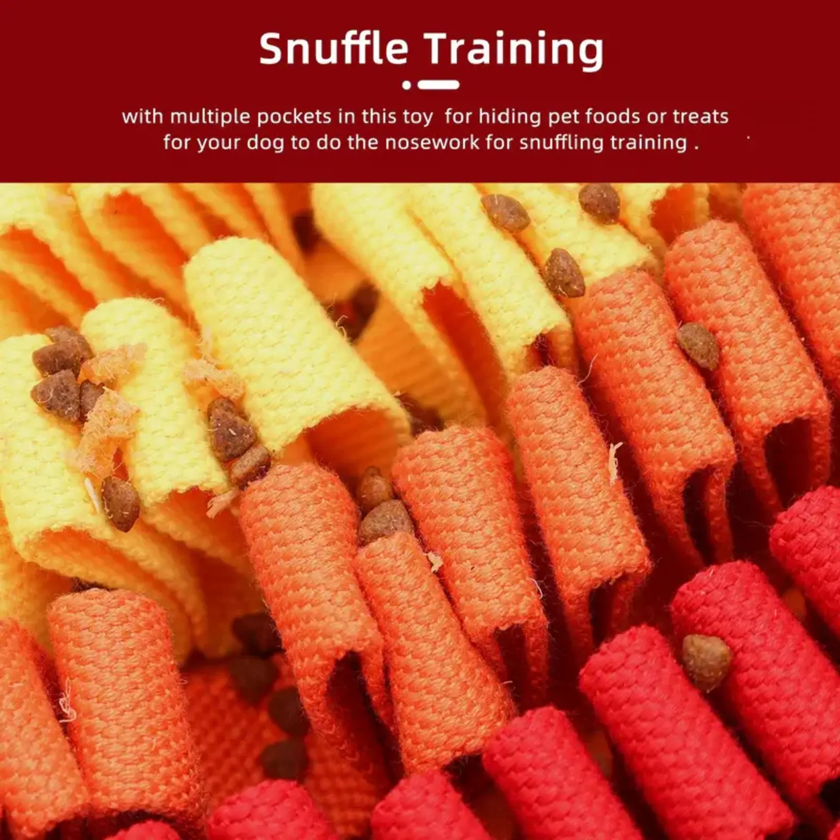 PawzNDogz™ - Fire™ - Anti-Bite Snuffle Mat Challenge - Level 2