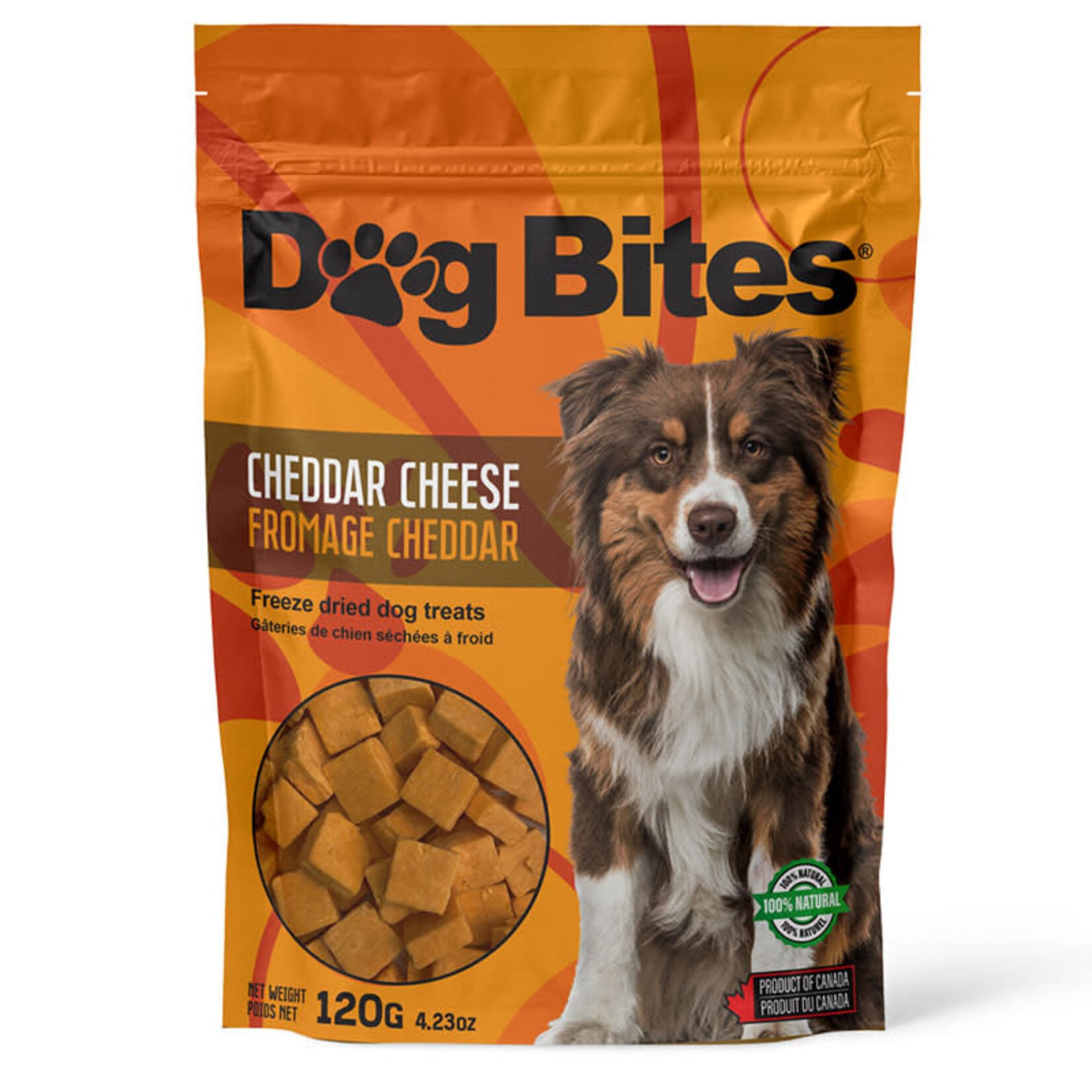 Dog Bites - Fromage cheddar lyophilisé