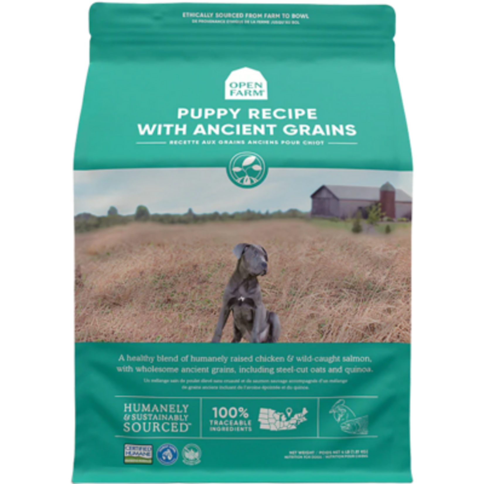 Open Farm Open Farm - Ancient Grains - Chiot - 22lbs