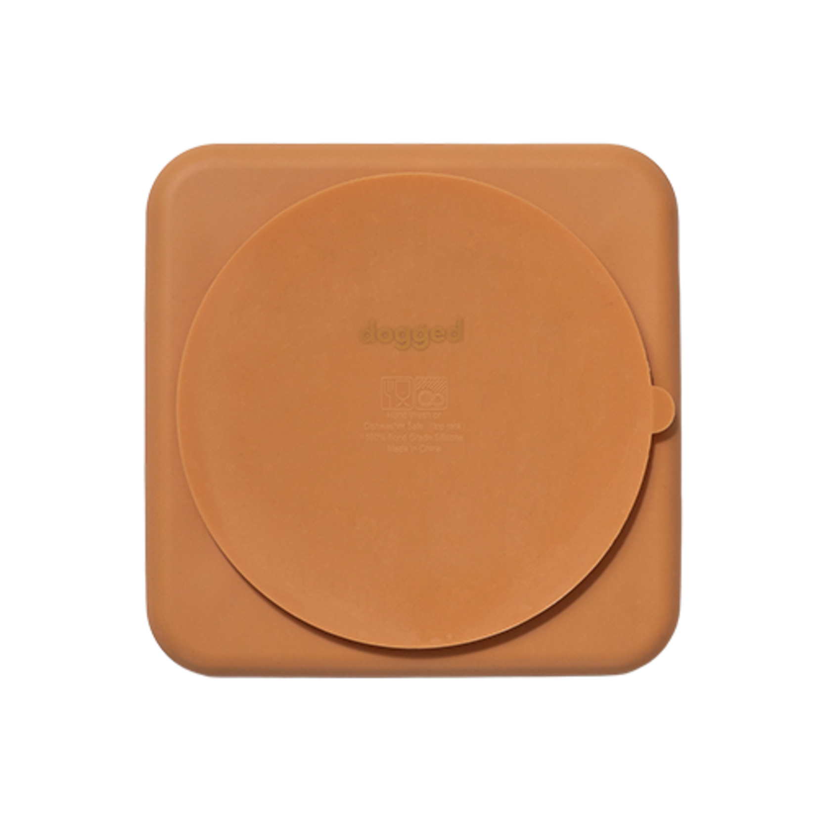 dogged - Argyle Slow Feeder Bowl - Nutmeg