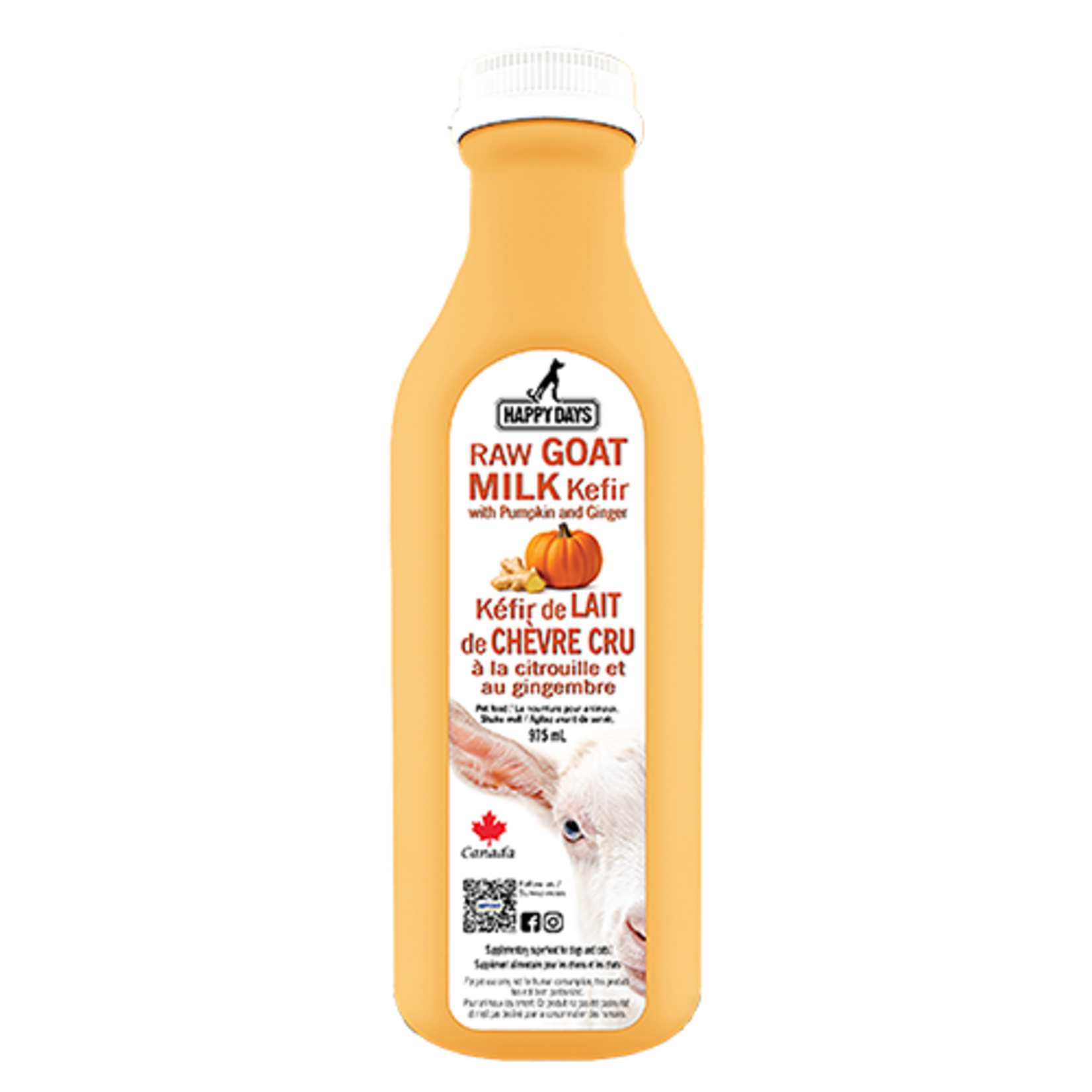 Happy Days - Goat Milk Kefir with Pumpkin and Ginger - 975ml