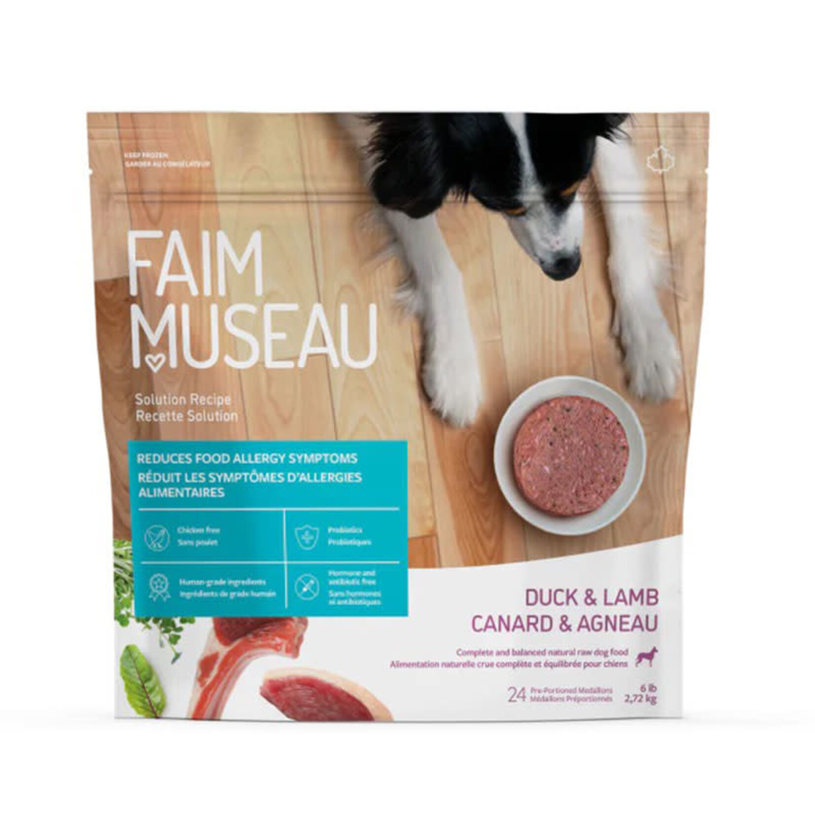 Faim Museau Faim Museau - Canard et Agneau - 6lb