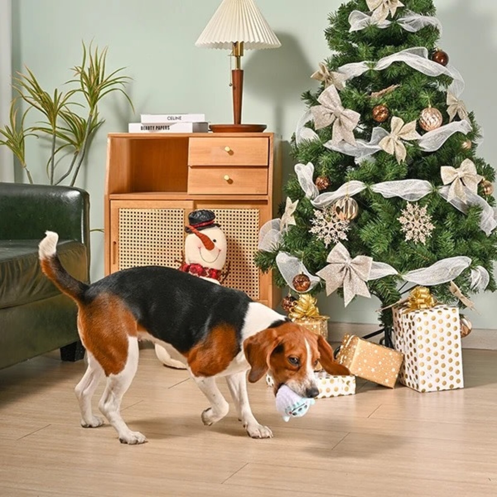 Hugsmart -  Super Ball - Happy Woofmas - Yeti