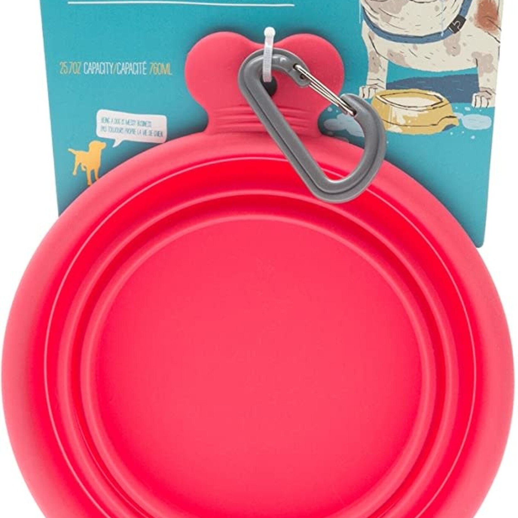 Messy Mutts - Bol pliable de voyage