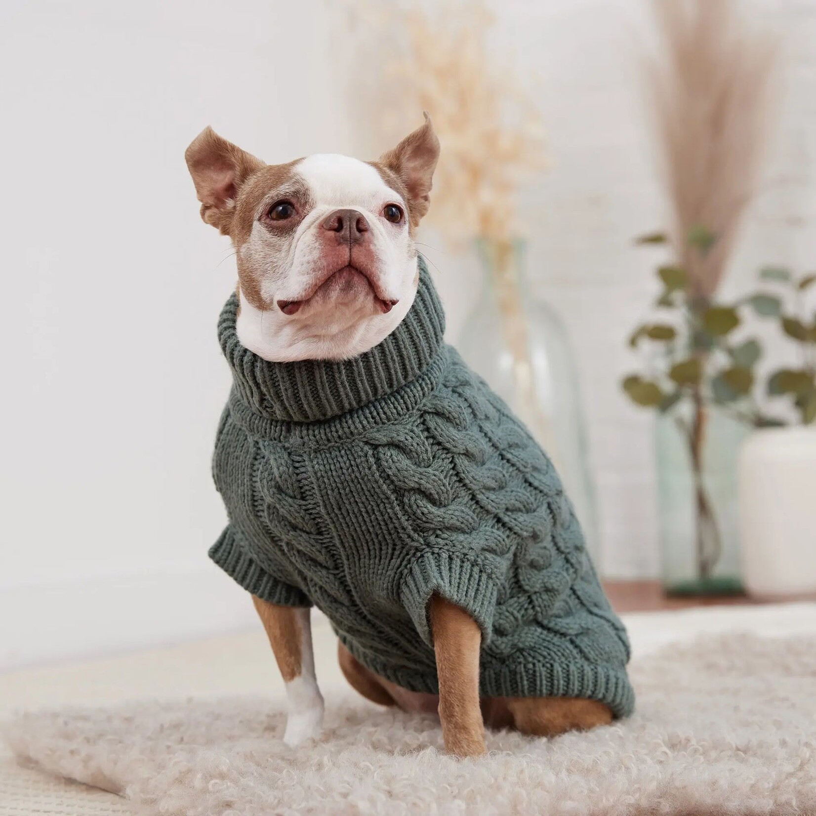 GF Pet - Chalet Sweater - Sage