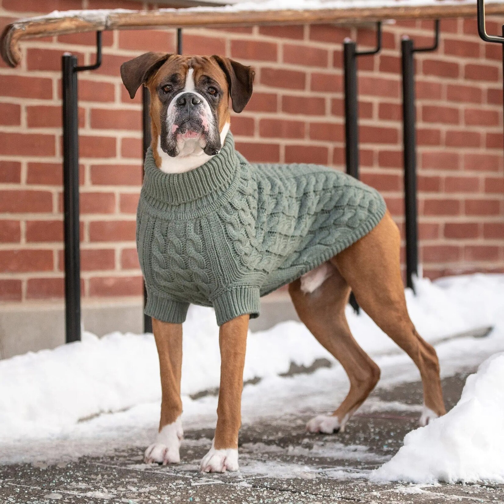 GF Pet - Chalet Sweater - Sage