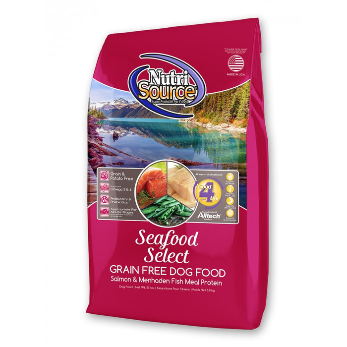NutriSource NutriSource Grain Free Seafood Select with Salmon Dry Dog Food