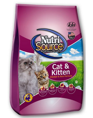 NutriSource Cat and Kitten Chicken and Rice Dry Cat Food