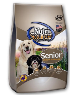 NutriSource NutriSource Senior Chicken and Rice Dry Dog Food