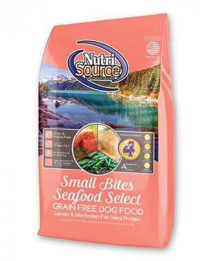 NutriSource Grain Free Small Breed Seafood Select Dry Dog Food