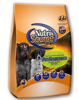 NutriSource Performance Chicken & Rice Dry Dog Food