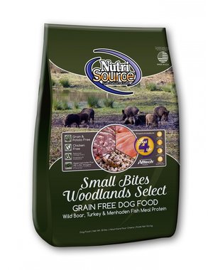 NutriSource Grain Free Woodlands Select Small Bites Dry Dog Food